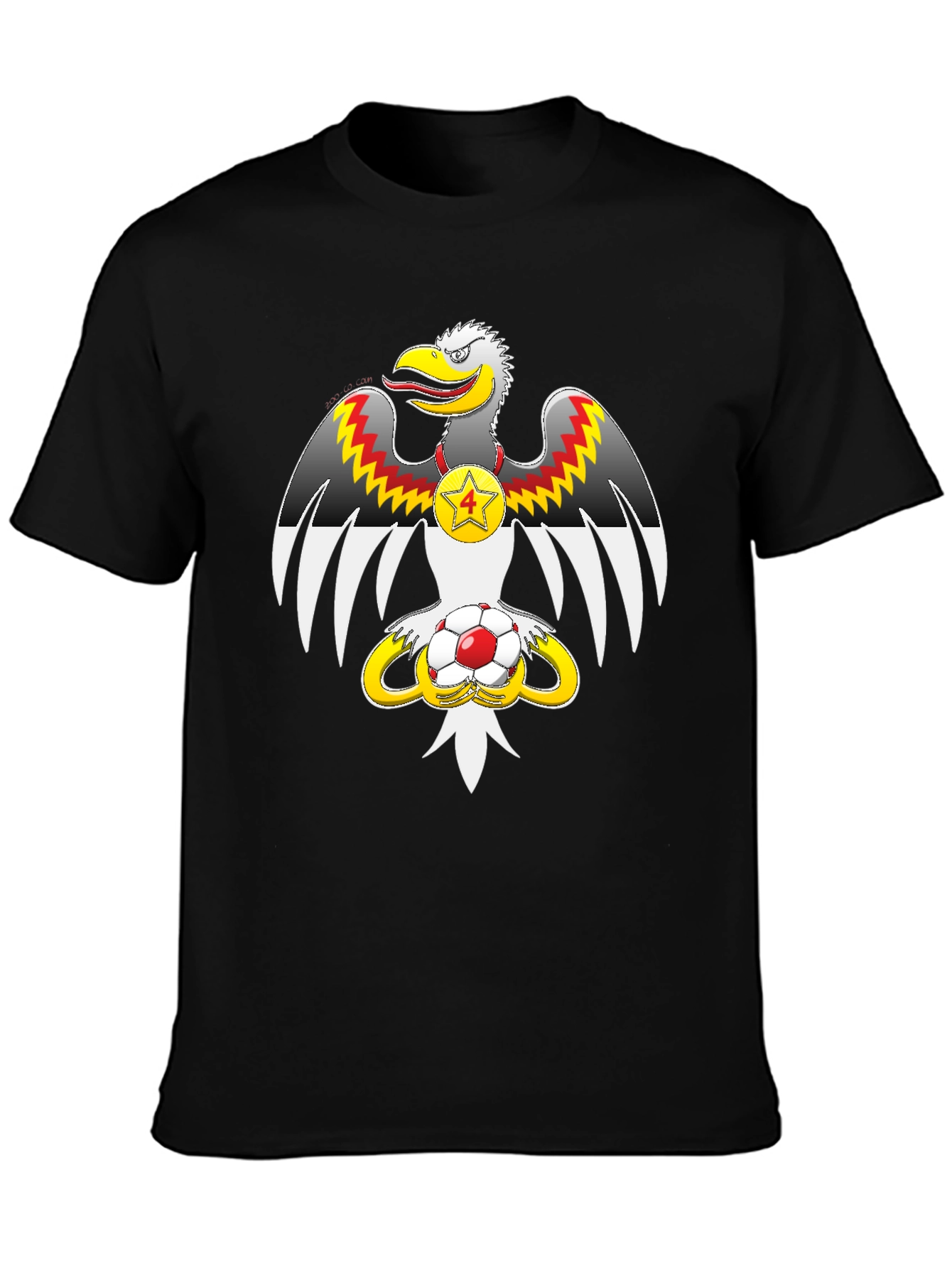 Eagle Soccer Fan T-Shirt - Unique Graphic Tee