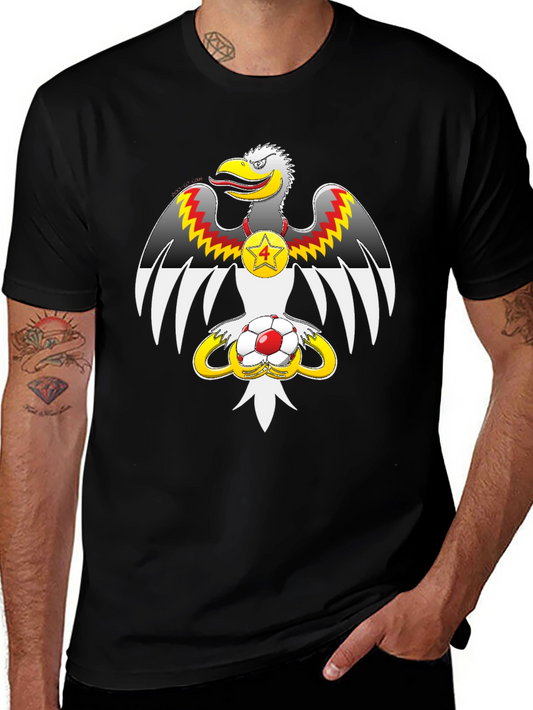 Eagle Soccer Fan T-Shirt - Unique Graphic Tee