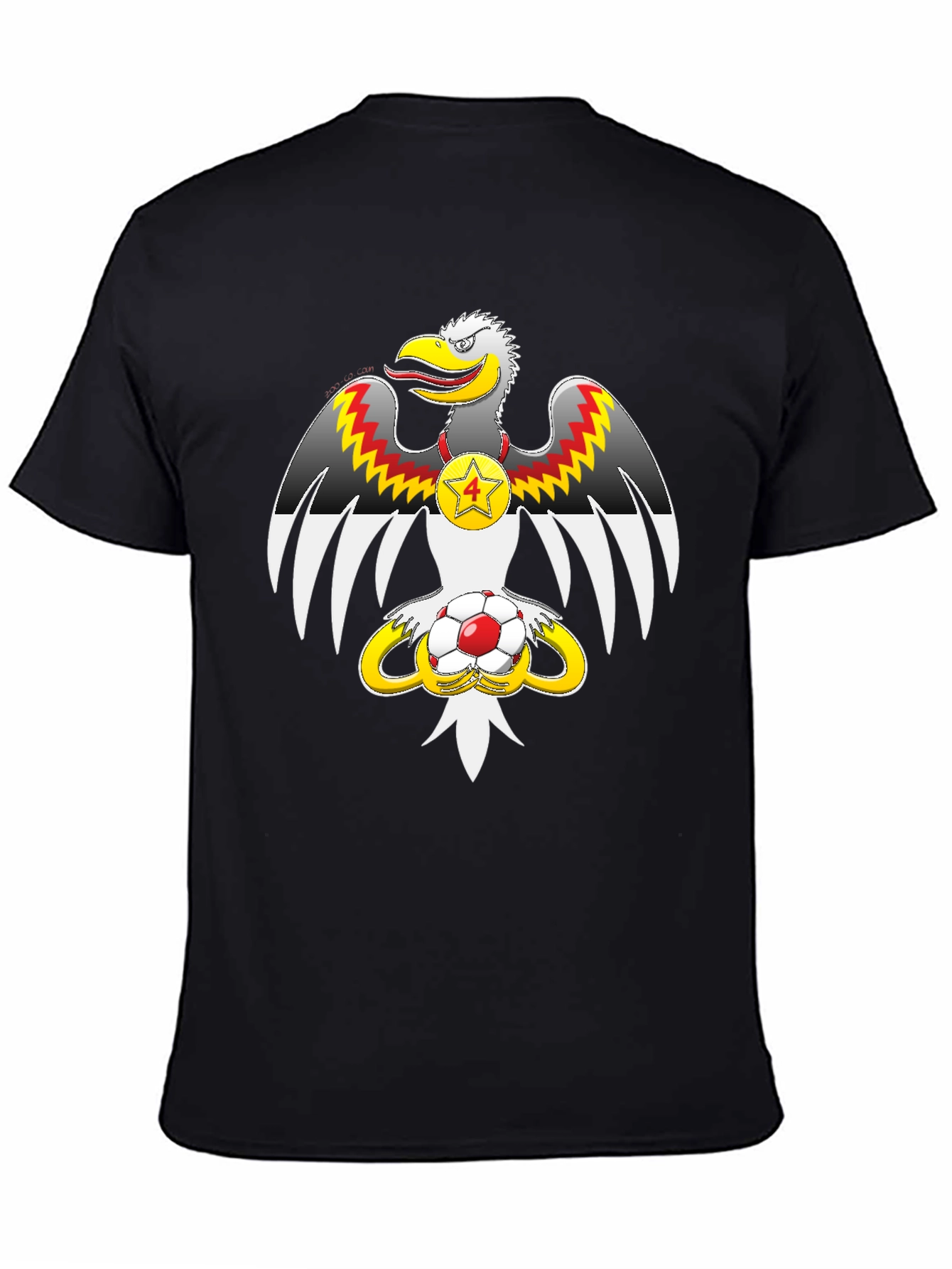 Eagle Soccer Fan T-Shirt - Unique Graphic Tee