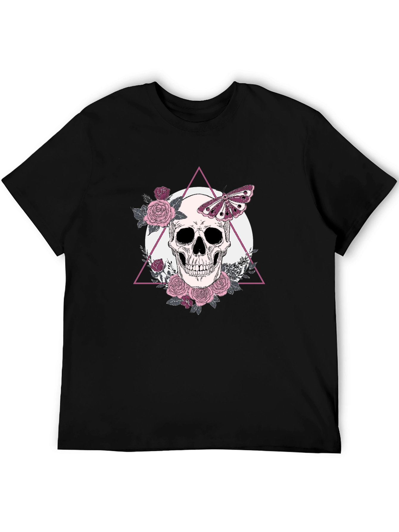 Skull & Butterfly Graphic Tee