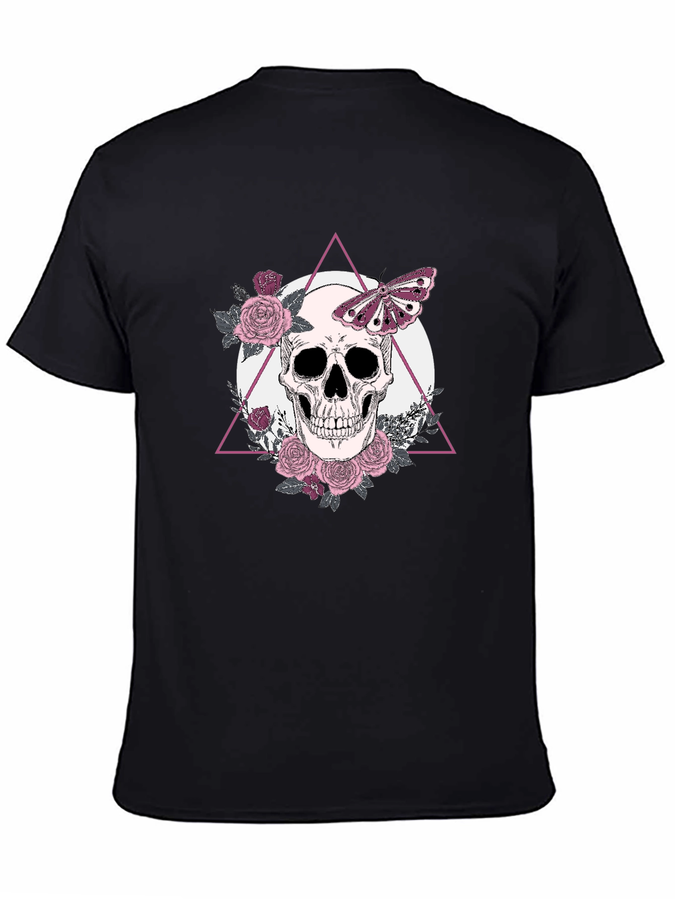 Skull & Butterfly Graphic Tee