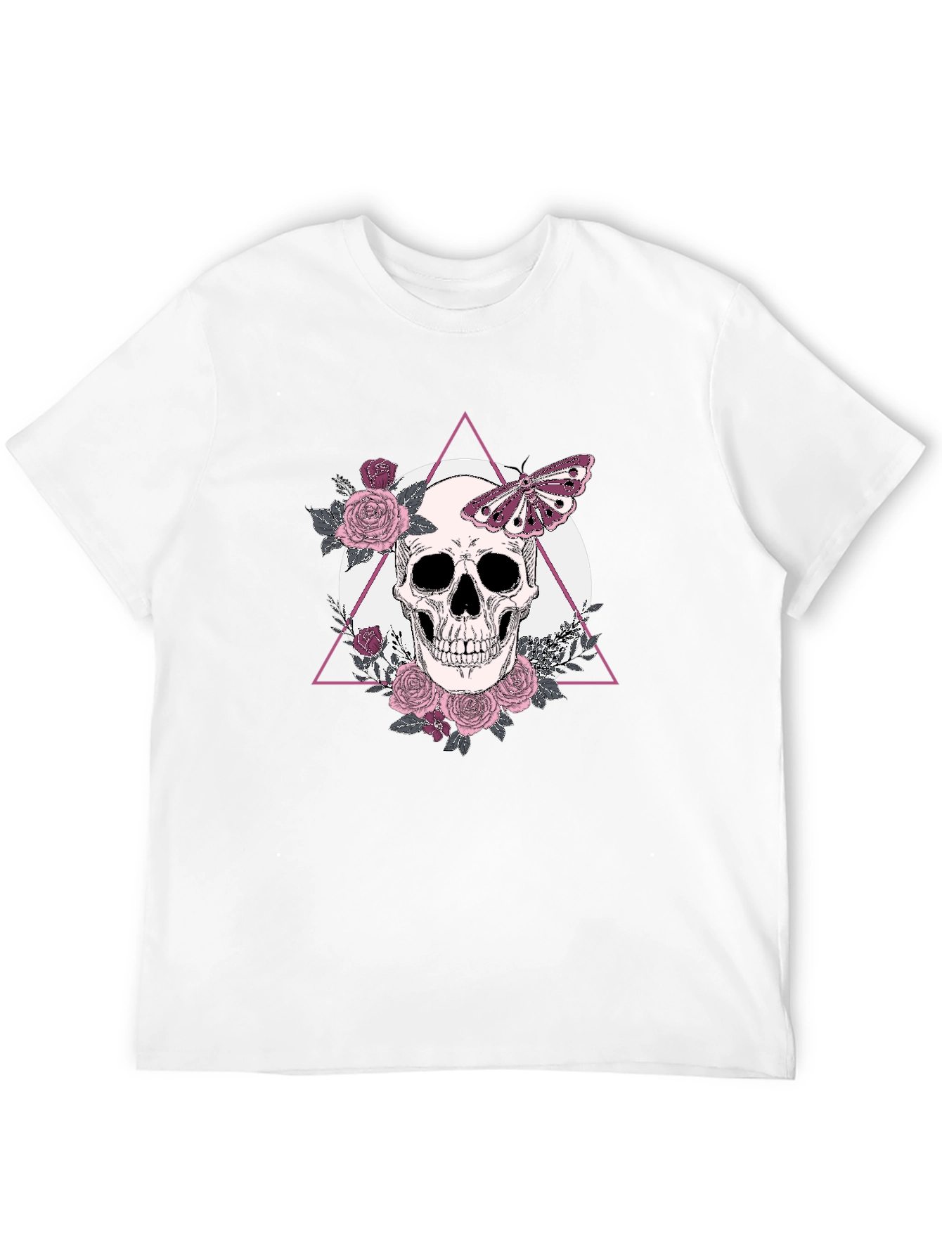 Skull & Butterfly Graphic Tee