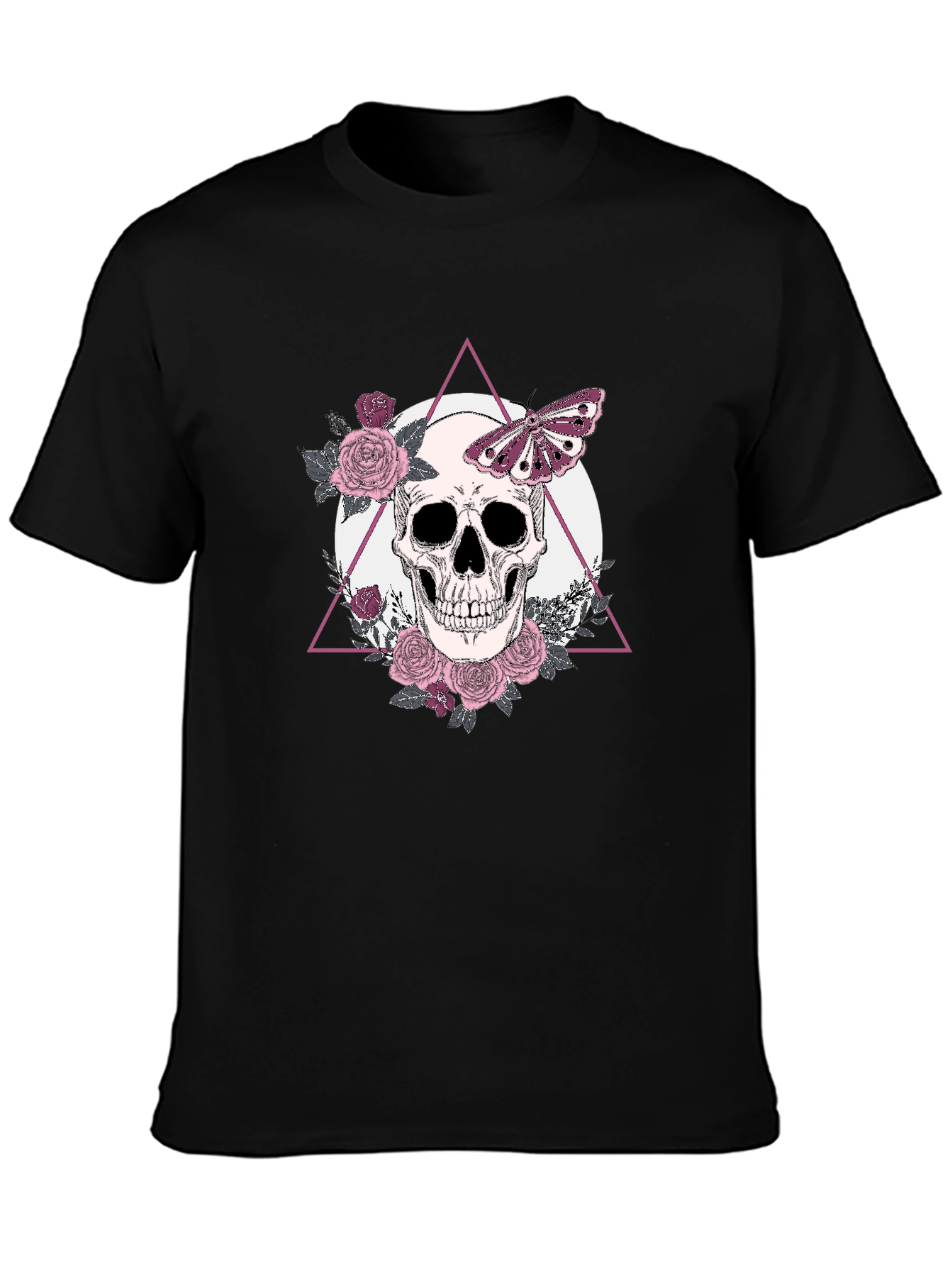 Skull & Butterfly Graphic Tee