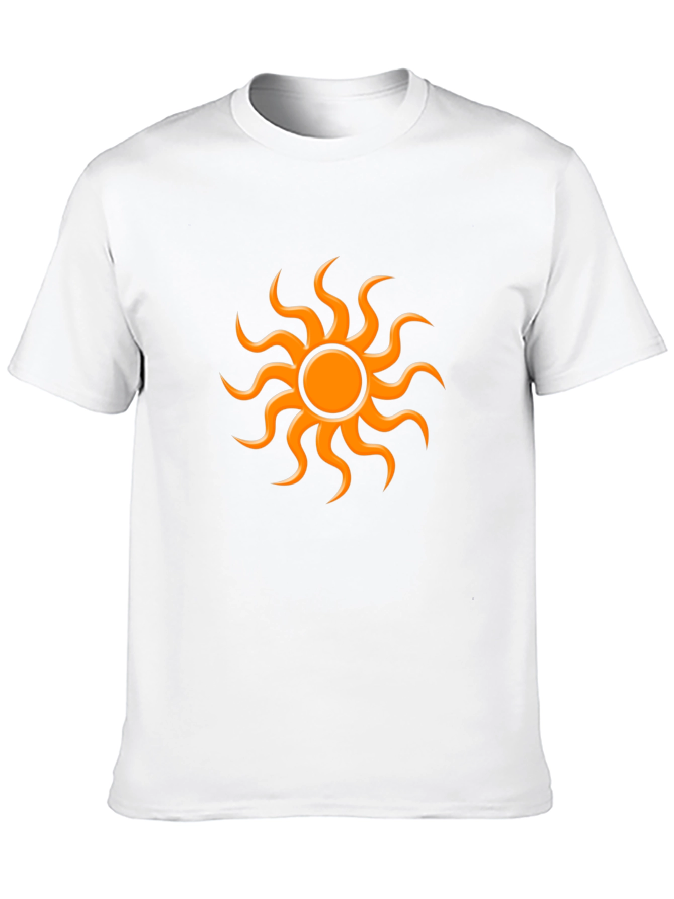 Sun Graphic Black T-Shirt - Stylish Casual Wear