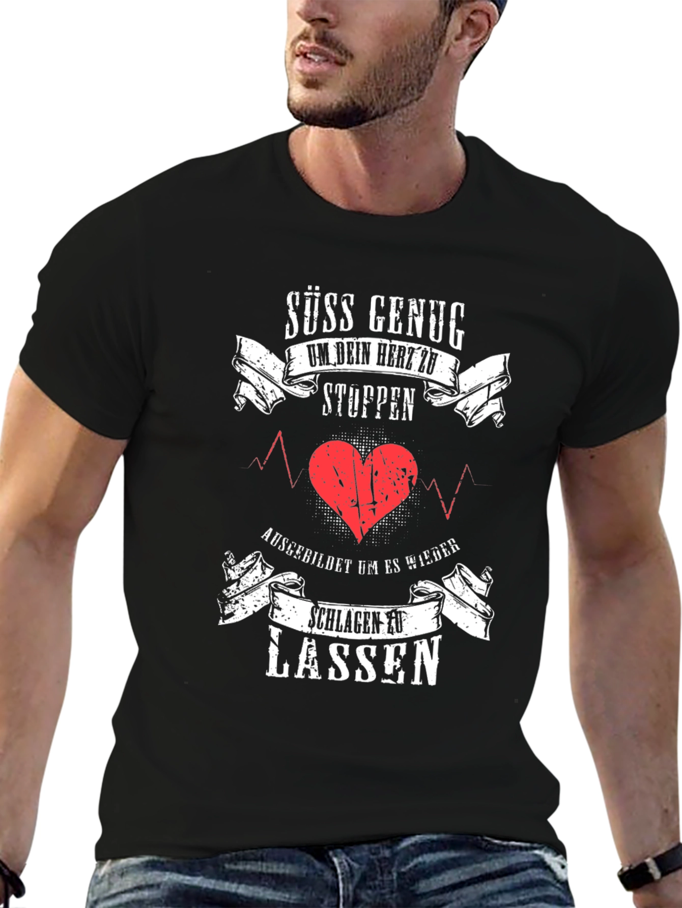 Humorous German Slogan Graphic Tee