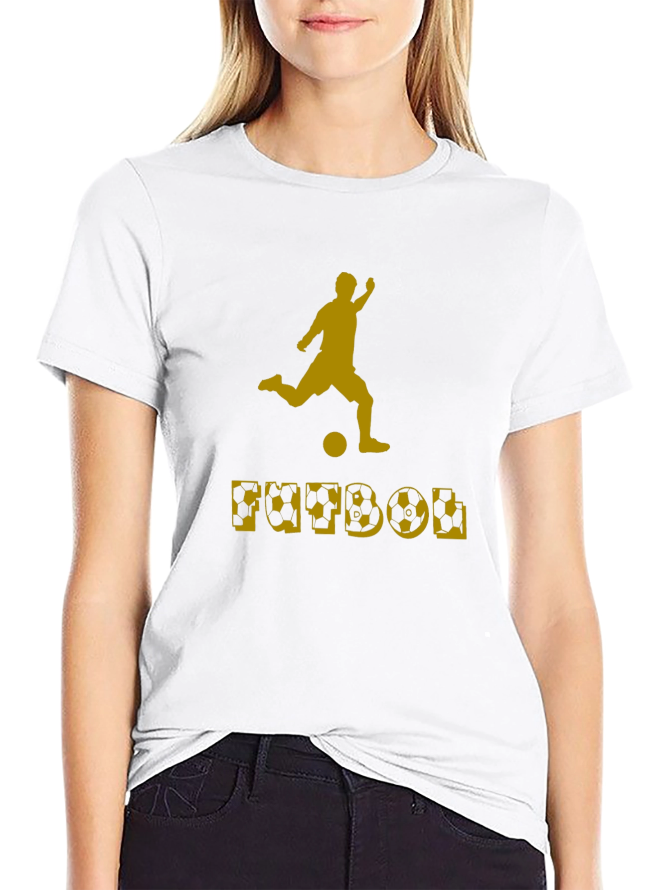 Futbol Graphic Tee - Black Soccer T-Shirt