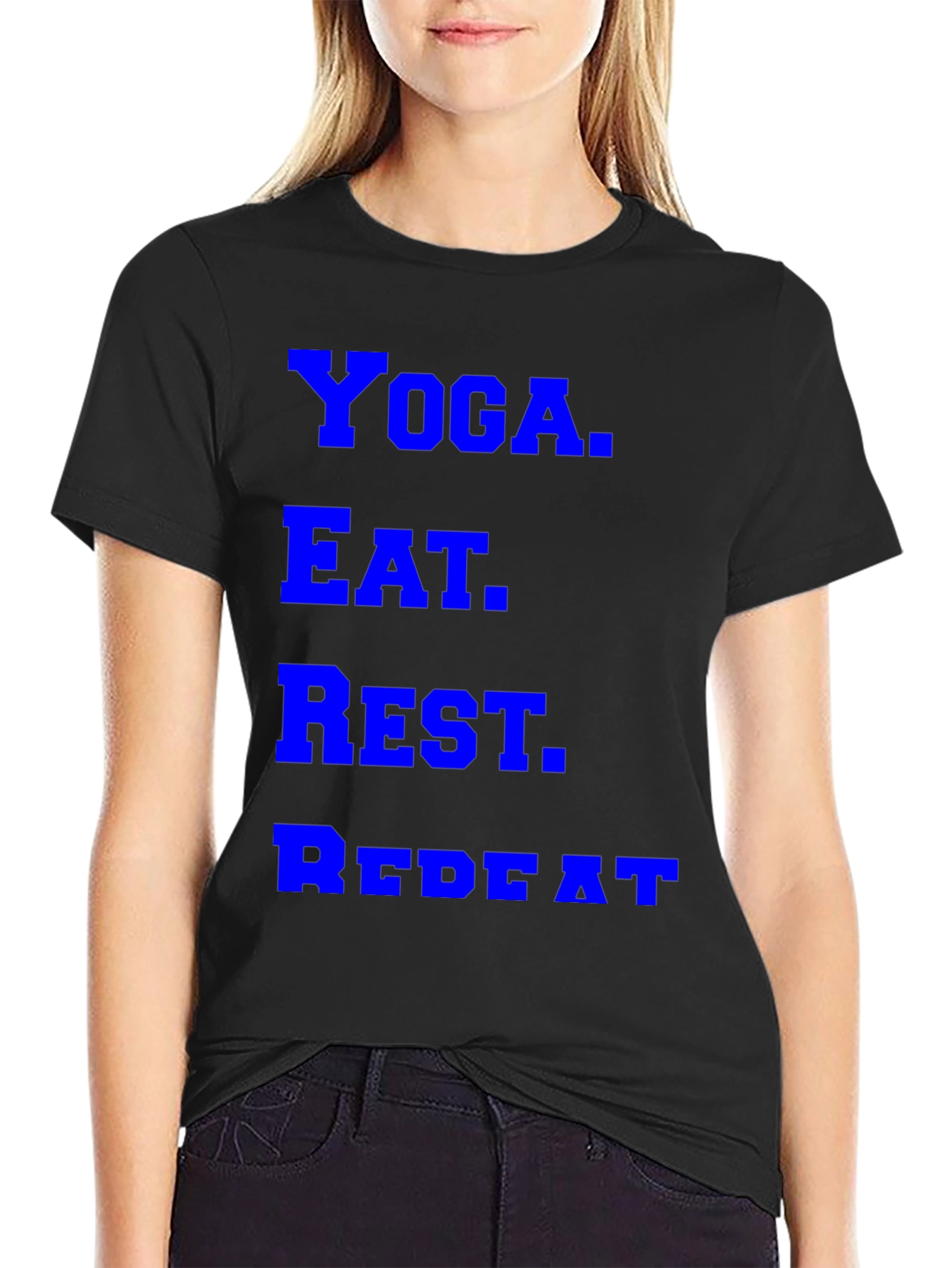 Yoga. Eat. Rest. Repeat. Graphic Tee