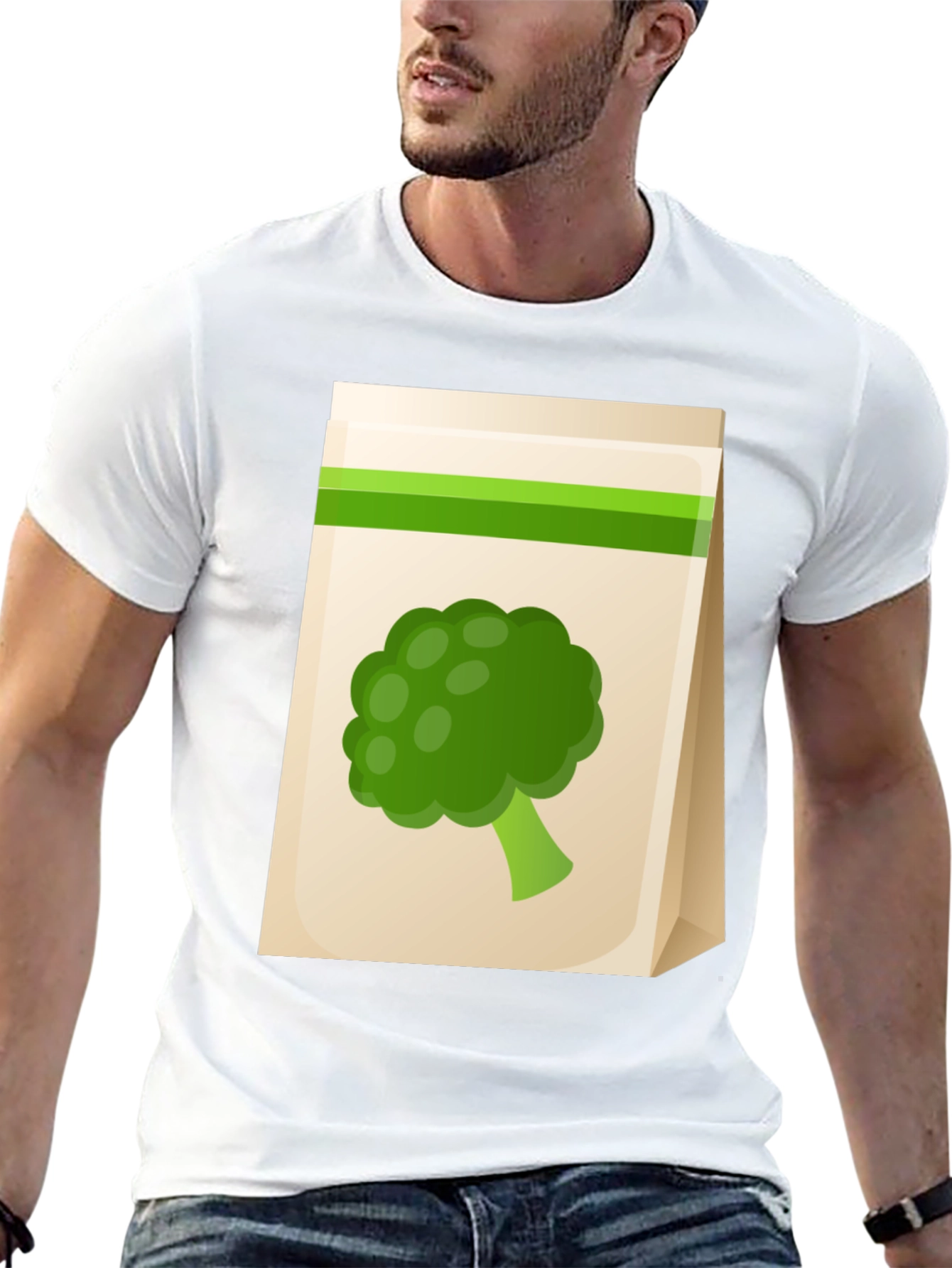 Broccoli Graphic Tee - Fresh & Fun!