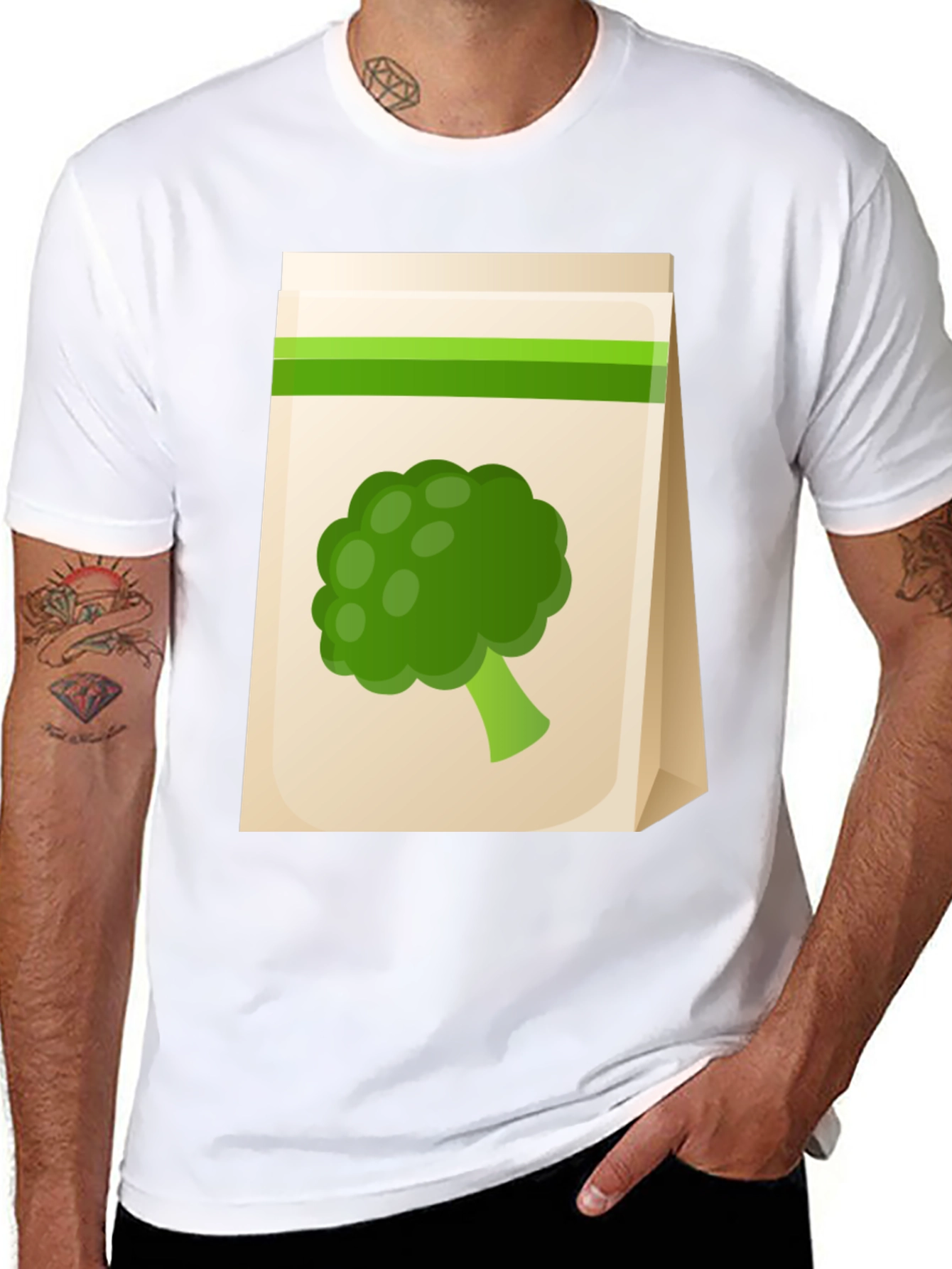Broccoli Graphic Tee - Fresh & Fun!