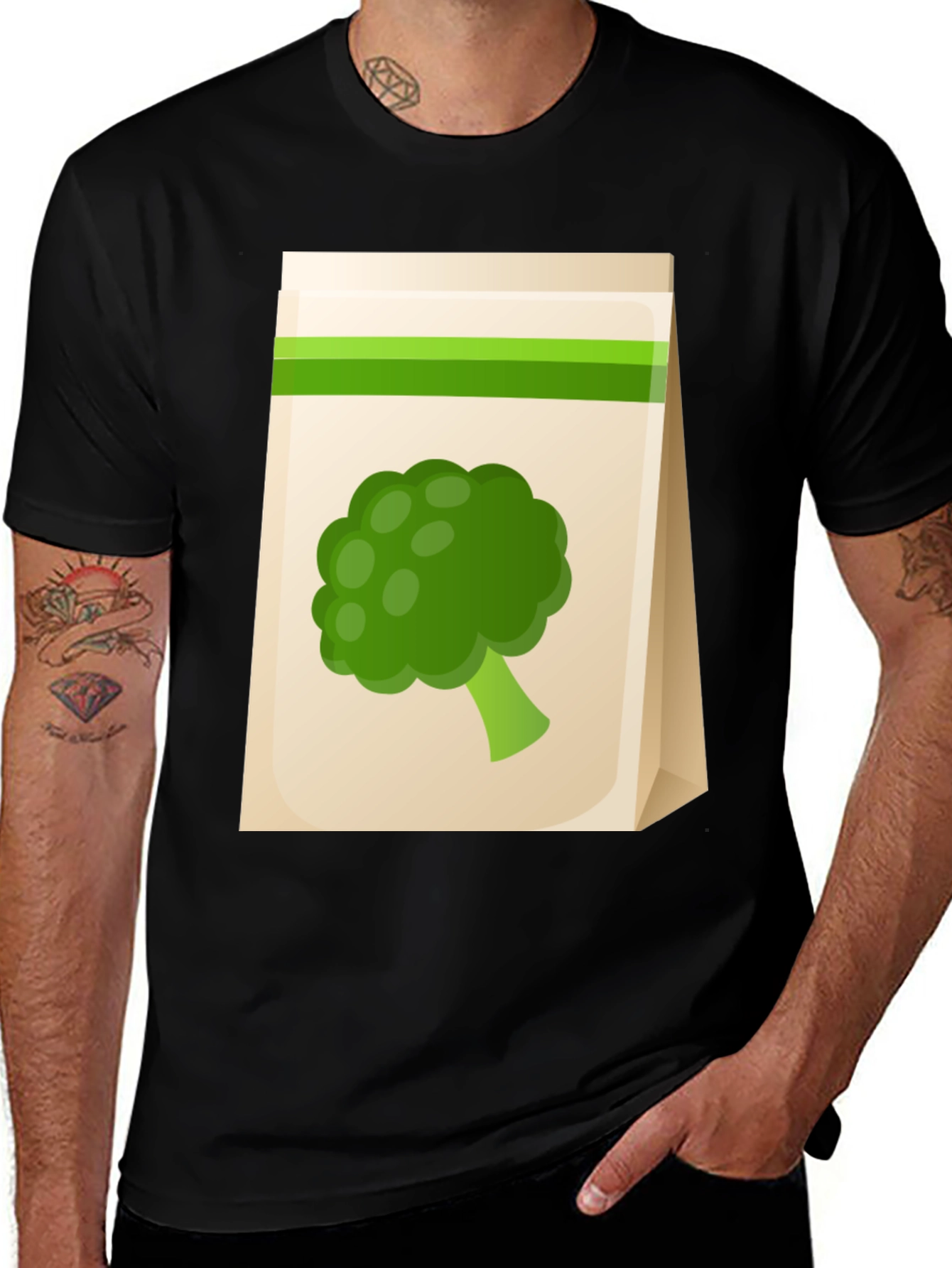 Broccoli Graphic Tee - Fresh & Fun!