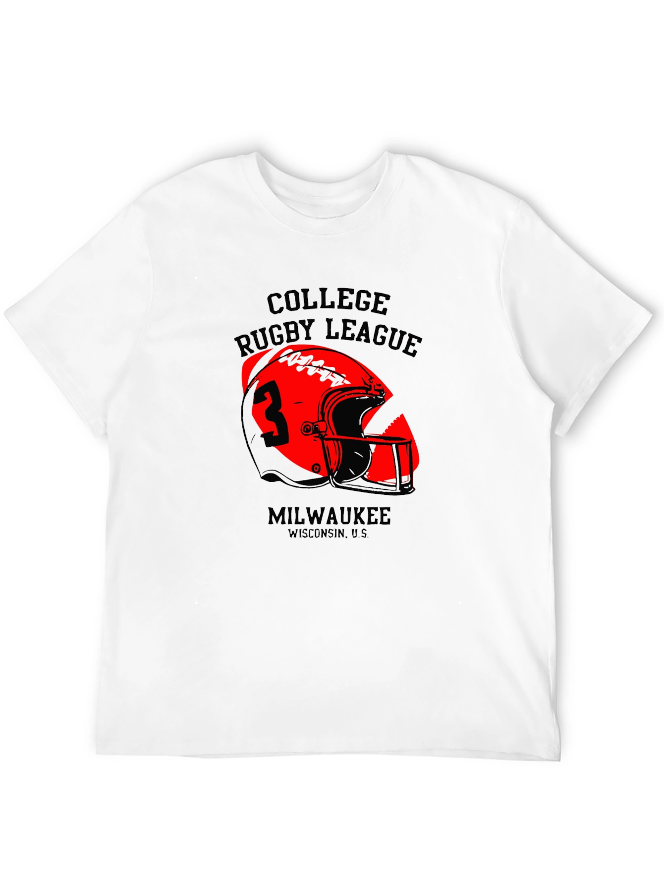 College Rugby League Tee - Milwaukee Edition