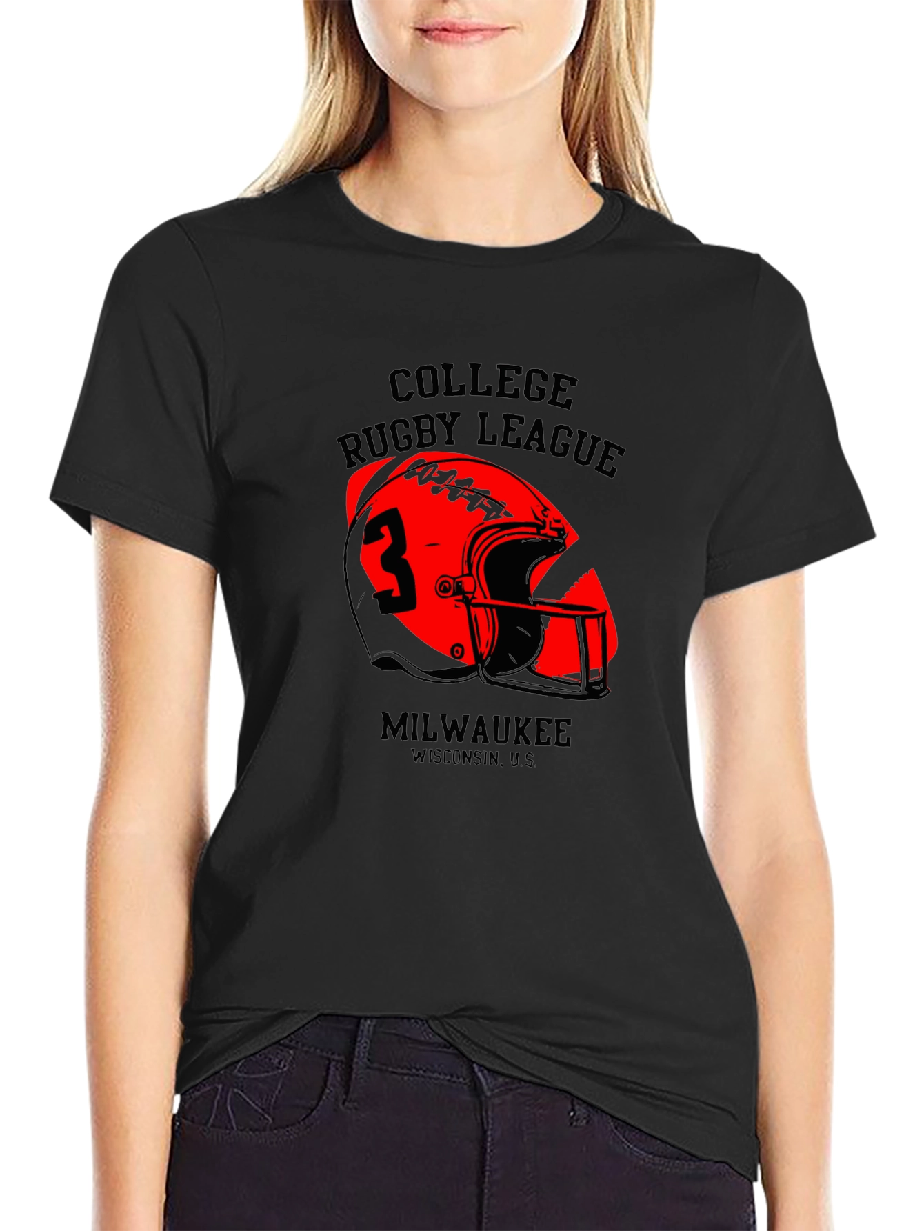 College Rugby League Tee - Milwaukee Edition