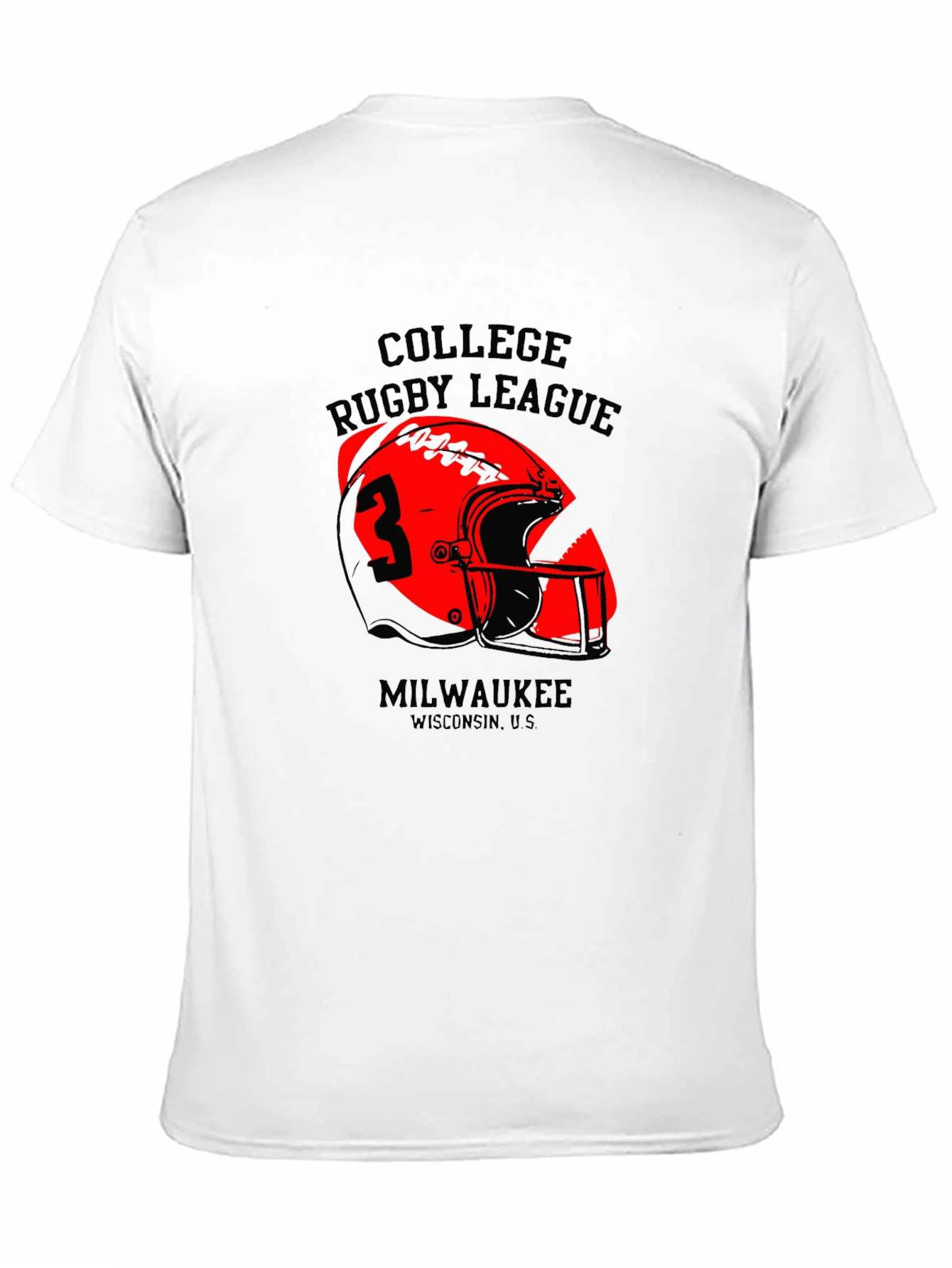 College Rugby League Tee - Milwaukee Edition