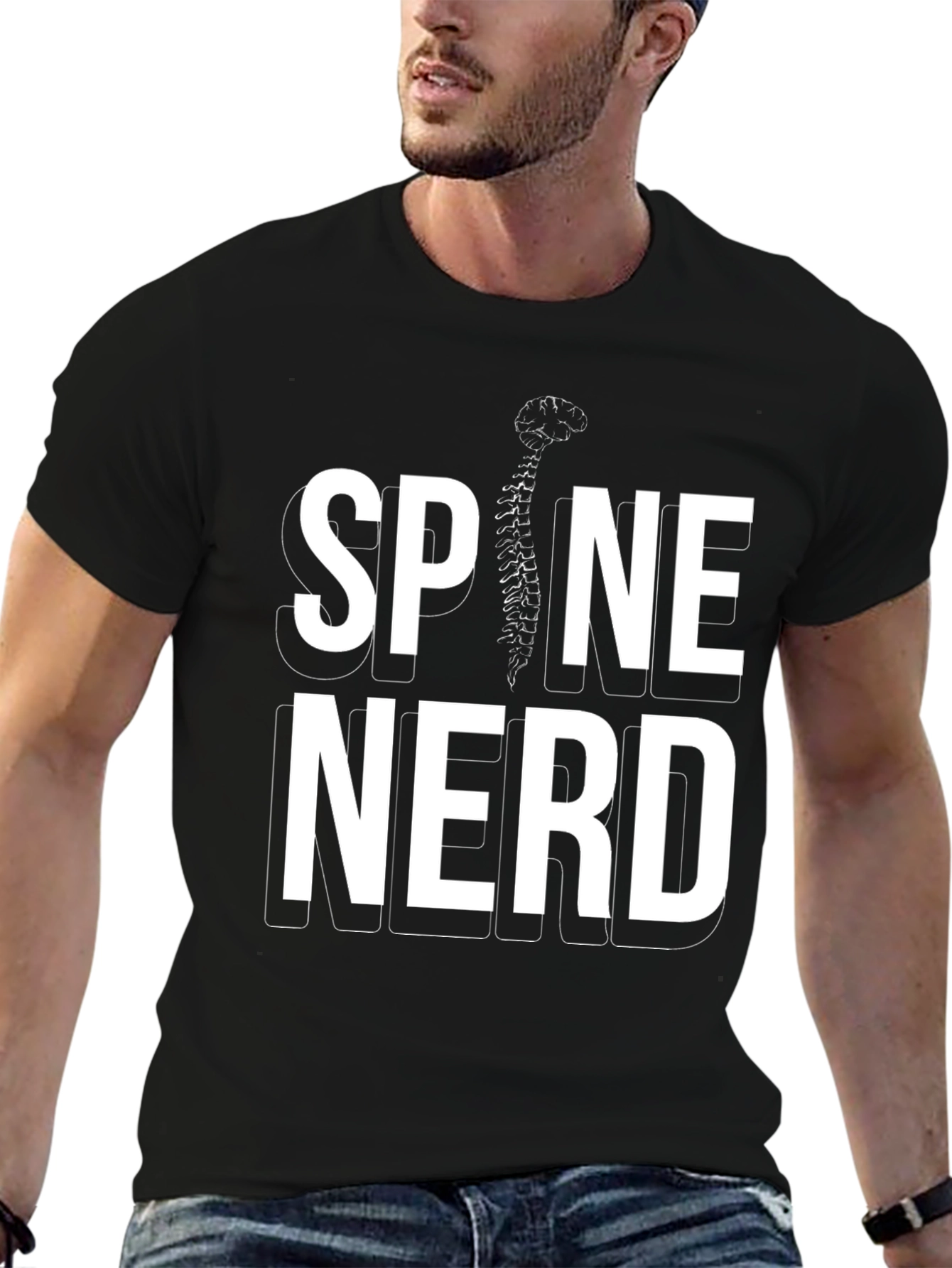 Spine Nerd Graphic T-Shirt