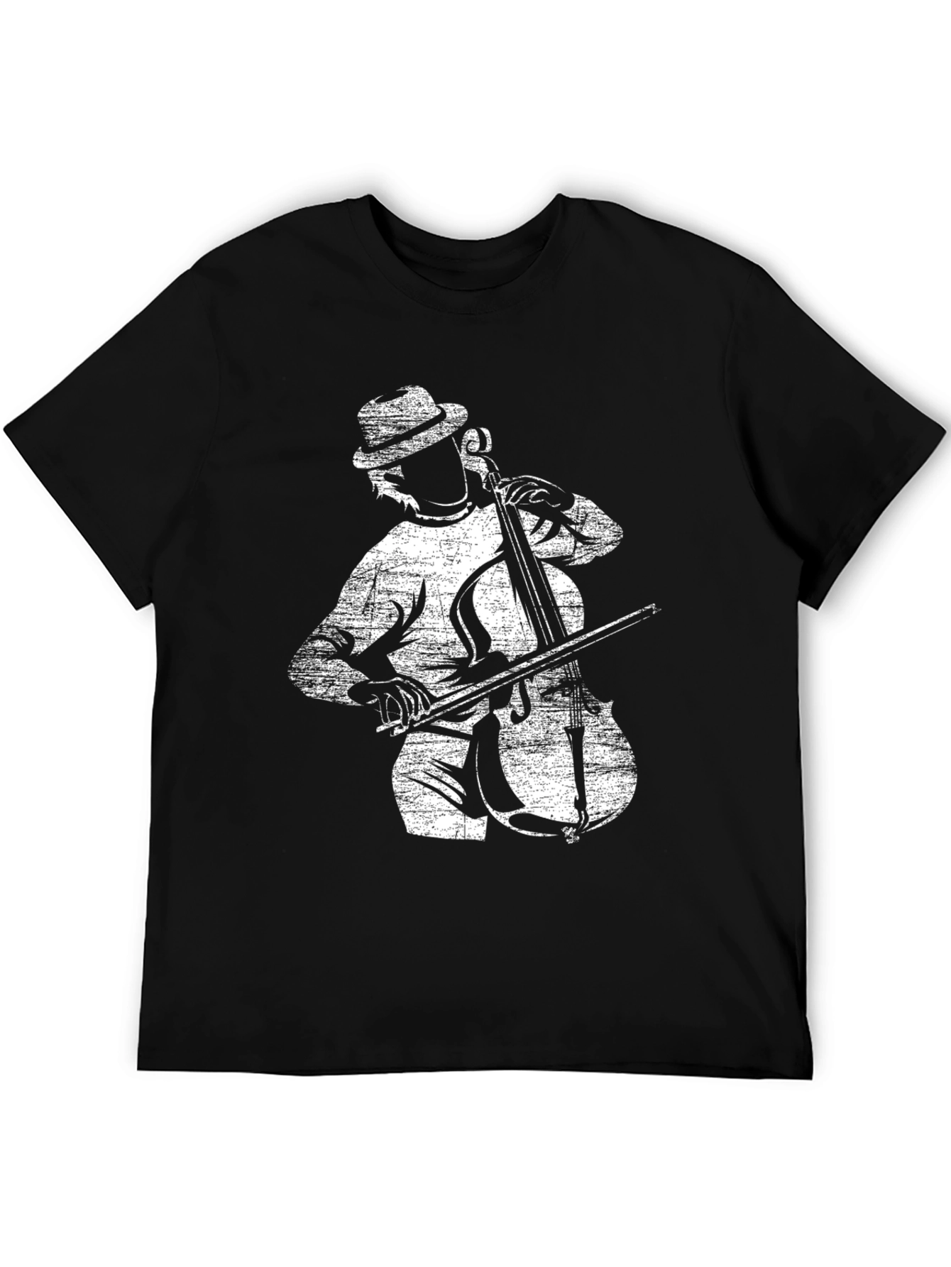 Musician Cello Player Black T-Shirt