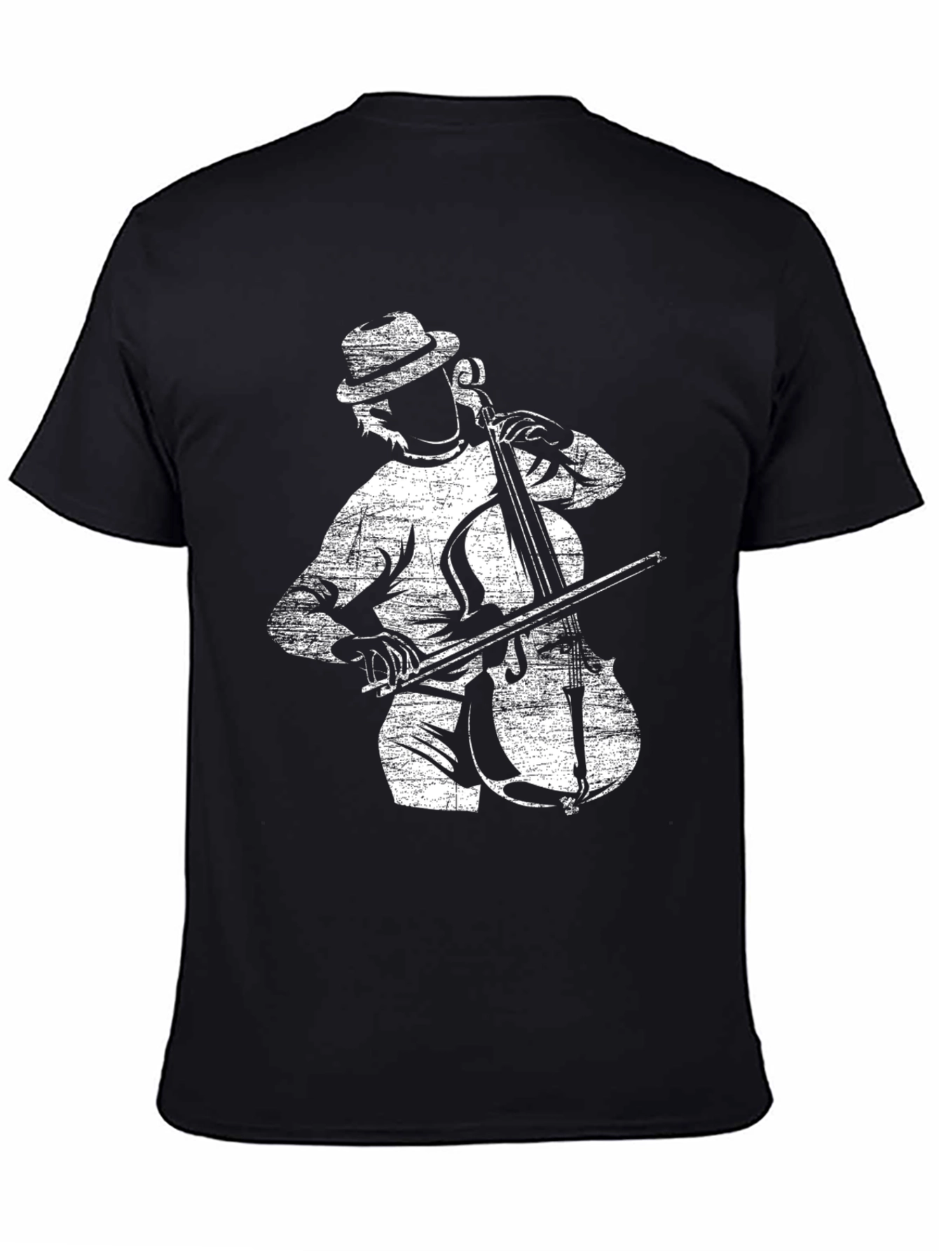 Musician Cello Player Black T-Shirt