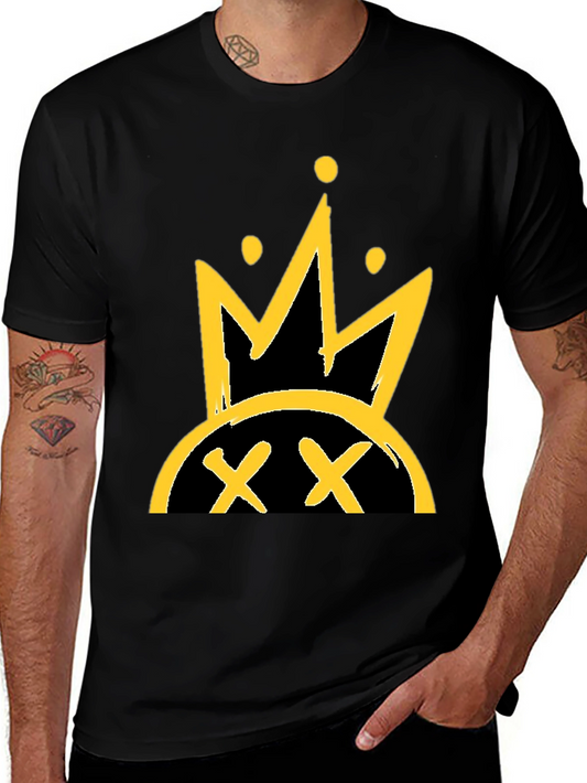Crown Graphic Black T-Shirt