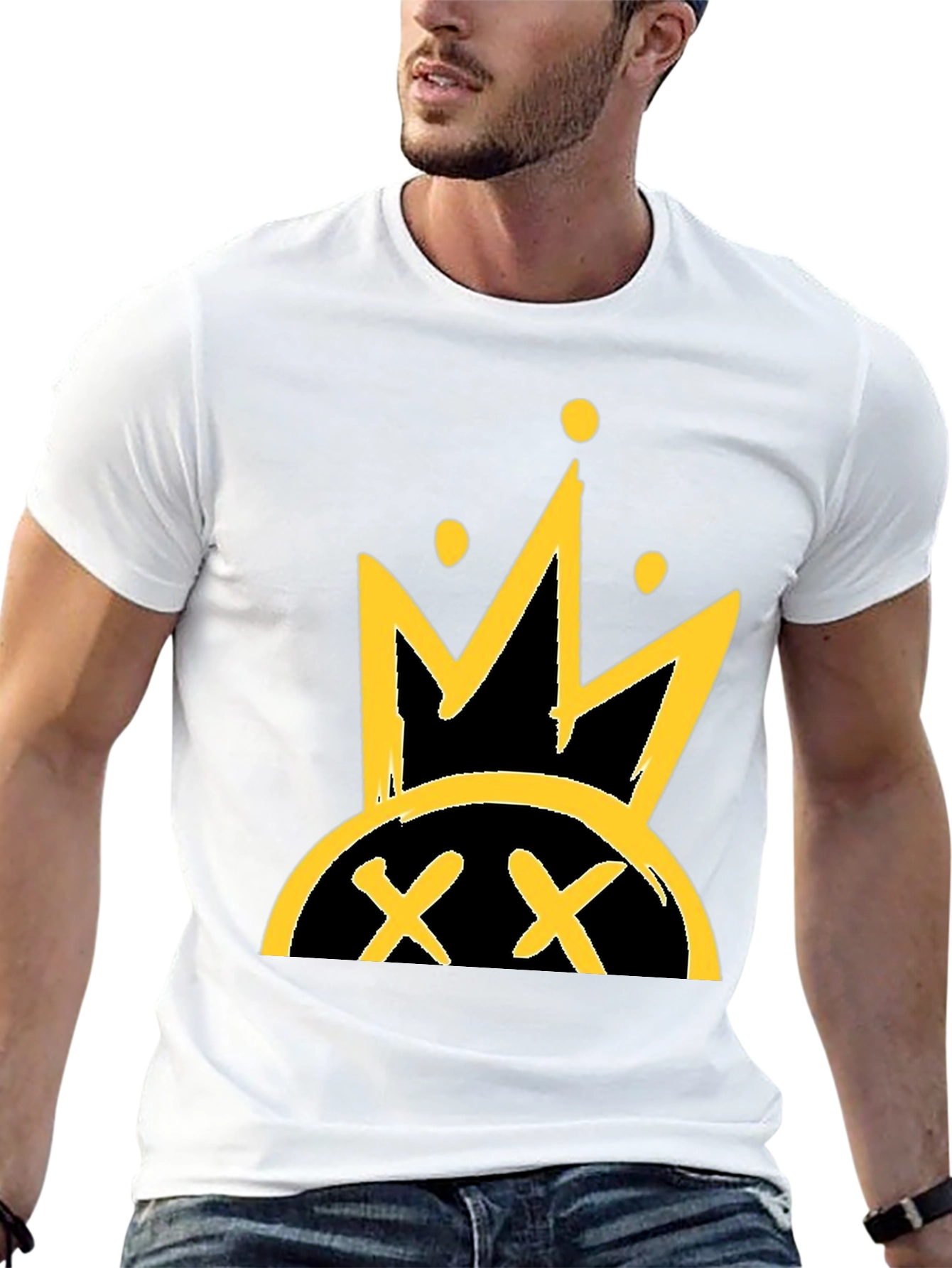 Crown Graphic Black T-Shirt