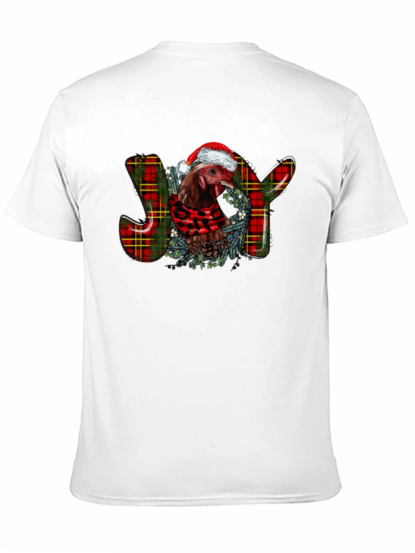 Joy Chicken Christmas T-Shirt
