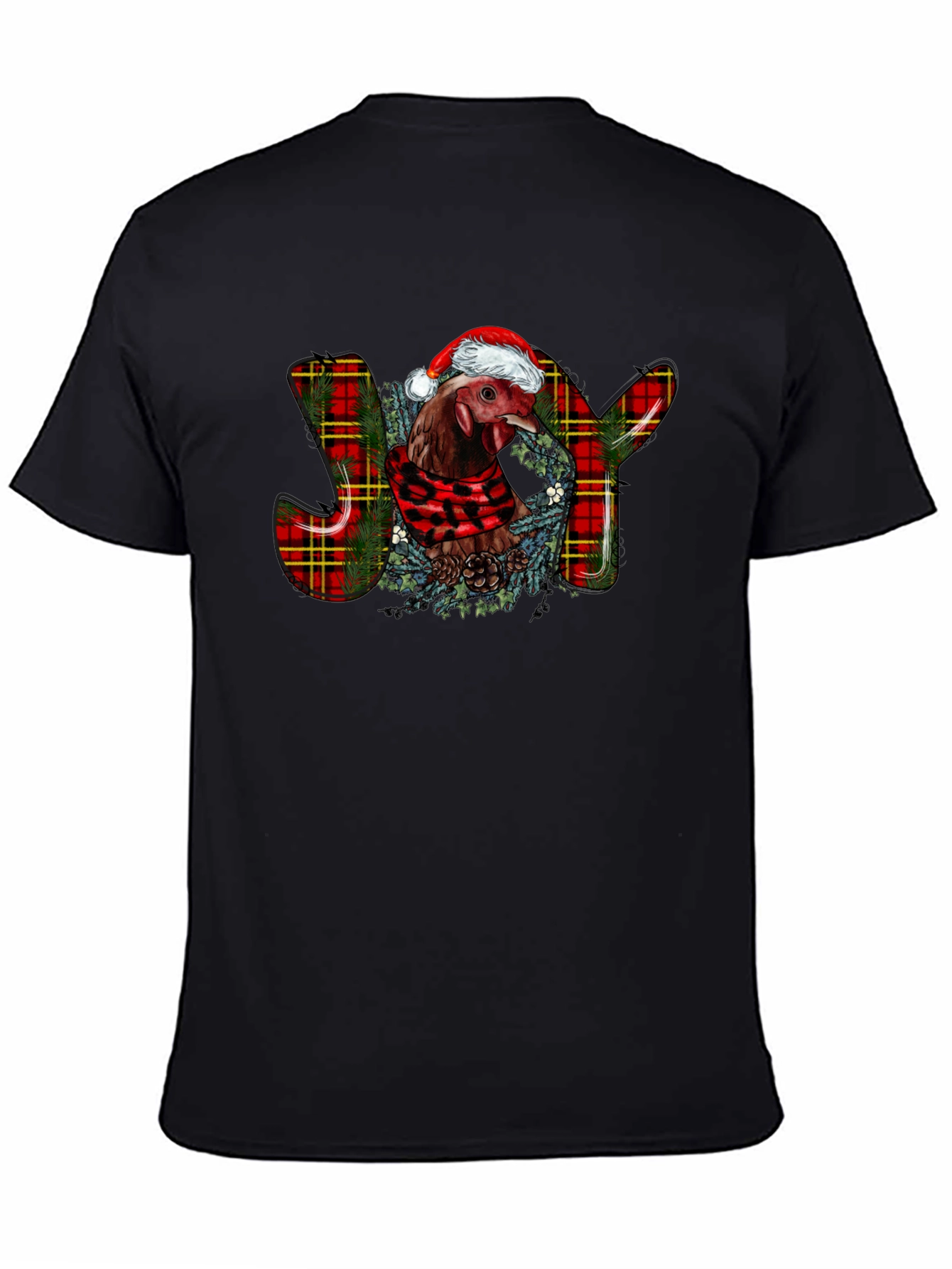 Joy Chicken Christmas T-Shirt