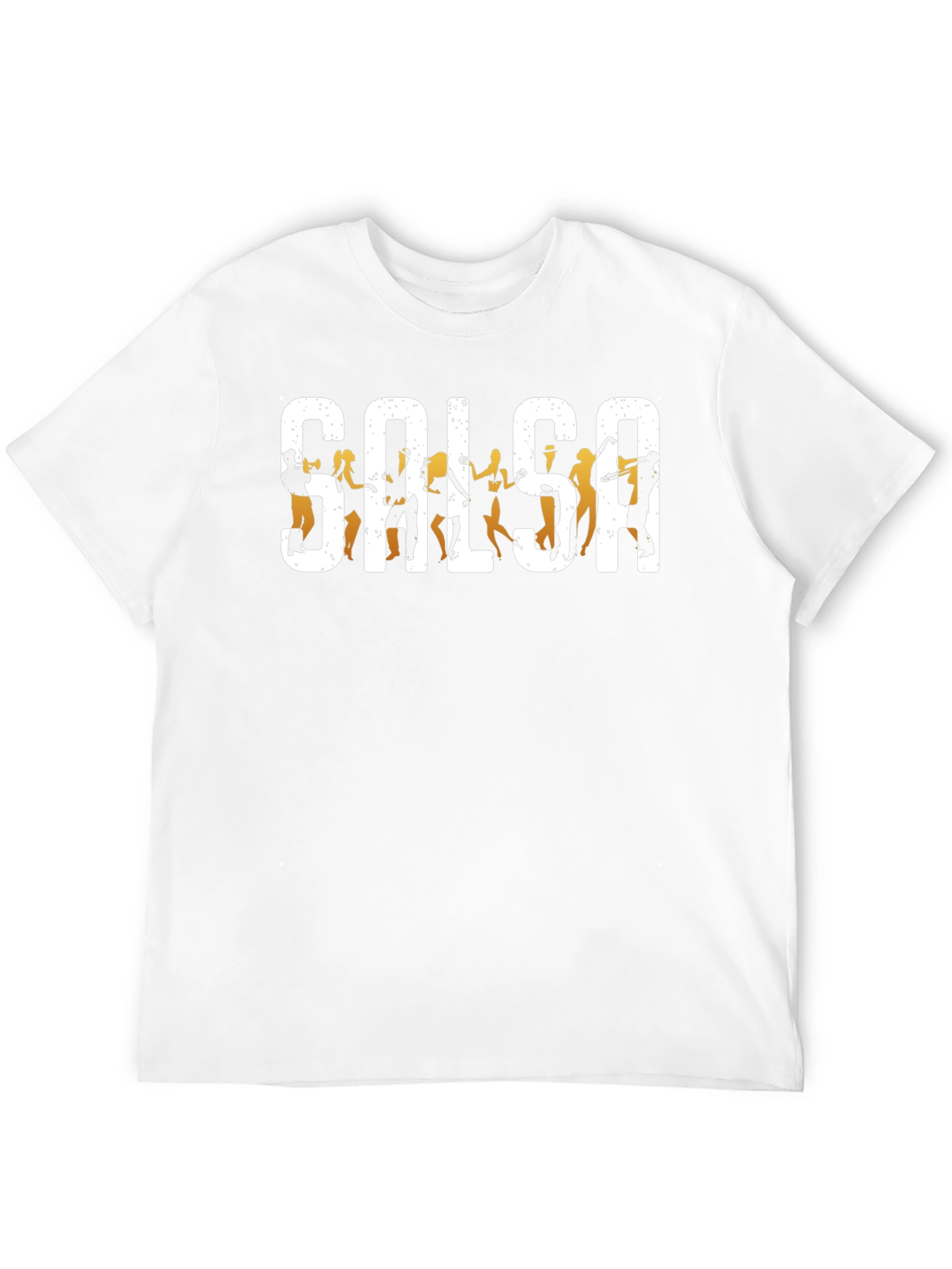 Salsa Dance T-Shirt - Black Cotton Graphic Tee
