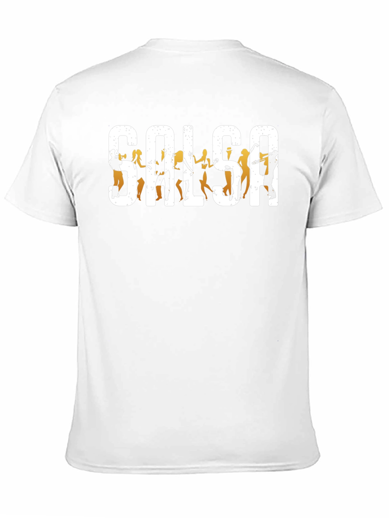 Salsa Dance T-Shirt - Black Cotton Graphic Tee