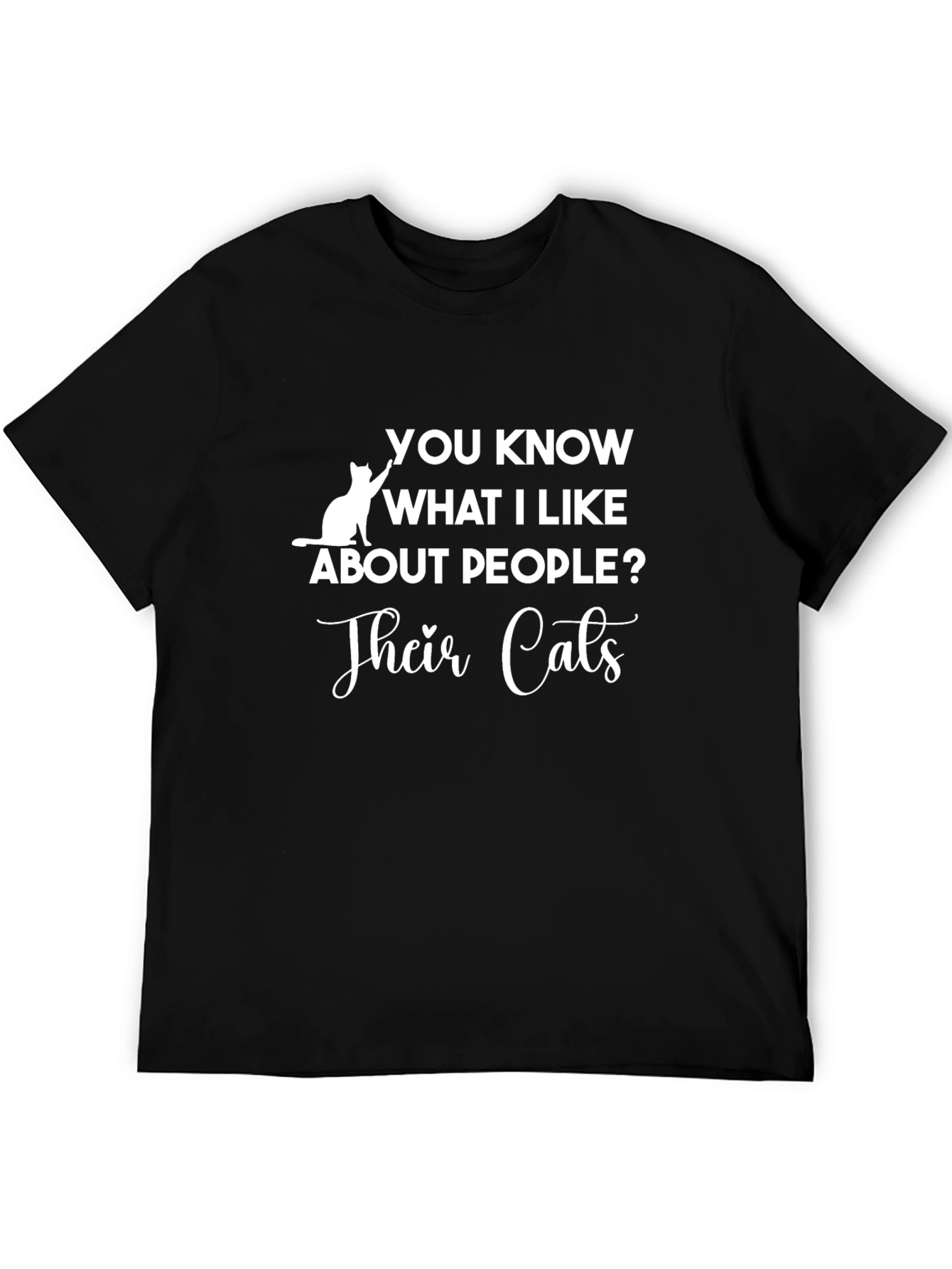 Funny Cat Lover T-Shirt - Their Cats