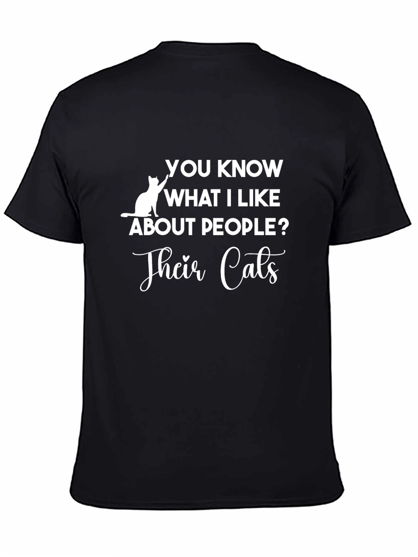 Funny Cat Lover T-Shirt - Their Cats
