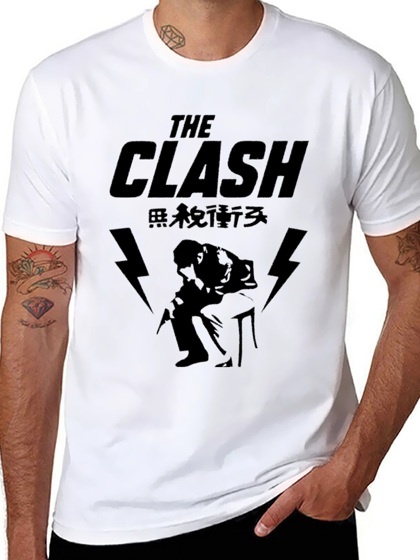 The Clash Band Tee - Black