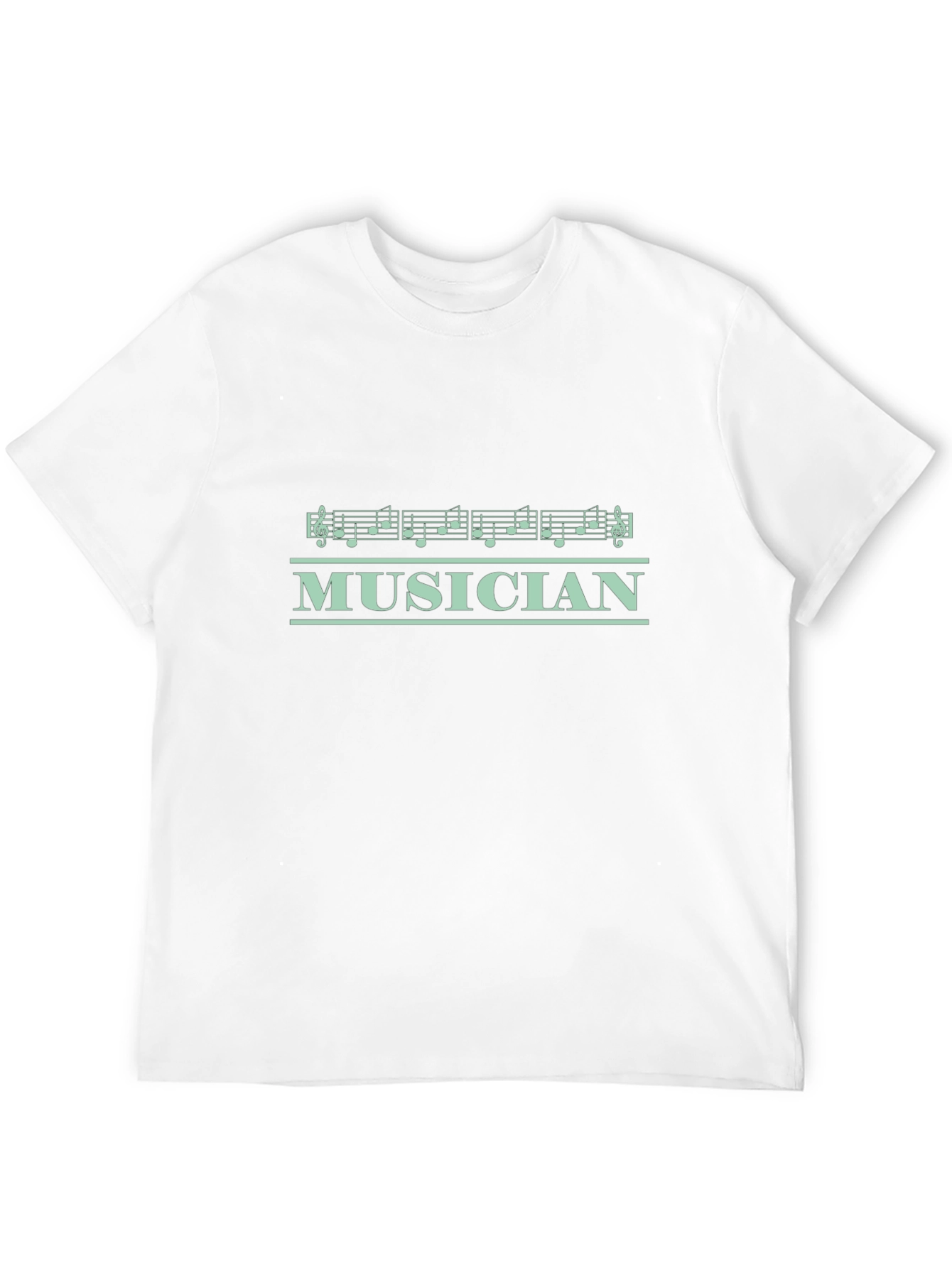 Musician Notes Black T-Shirt