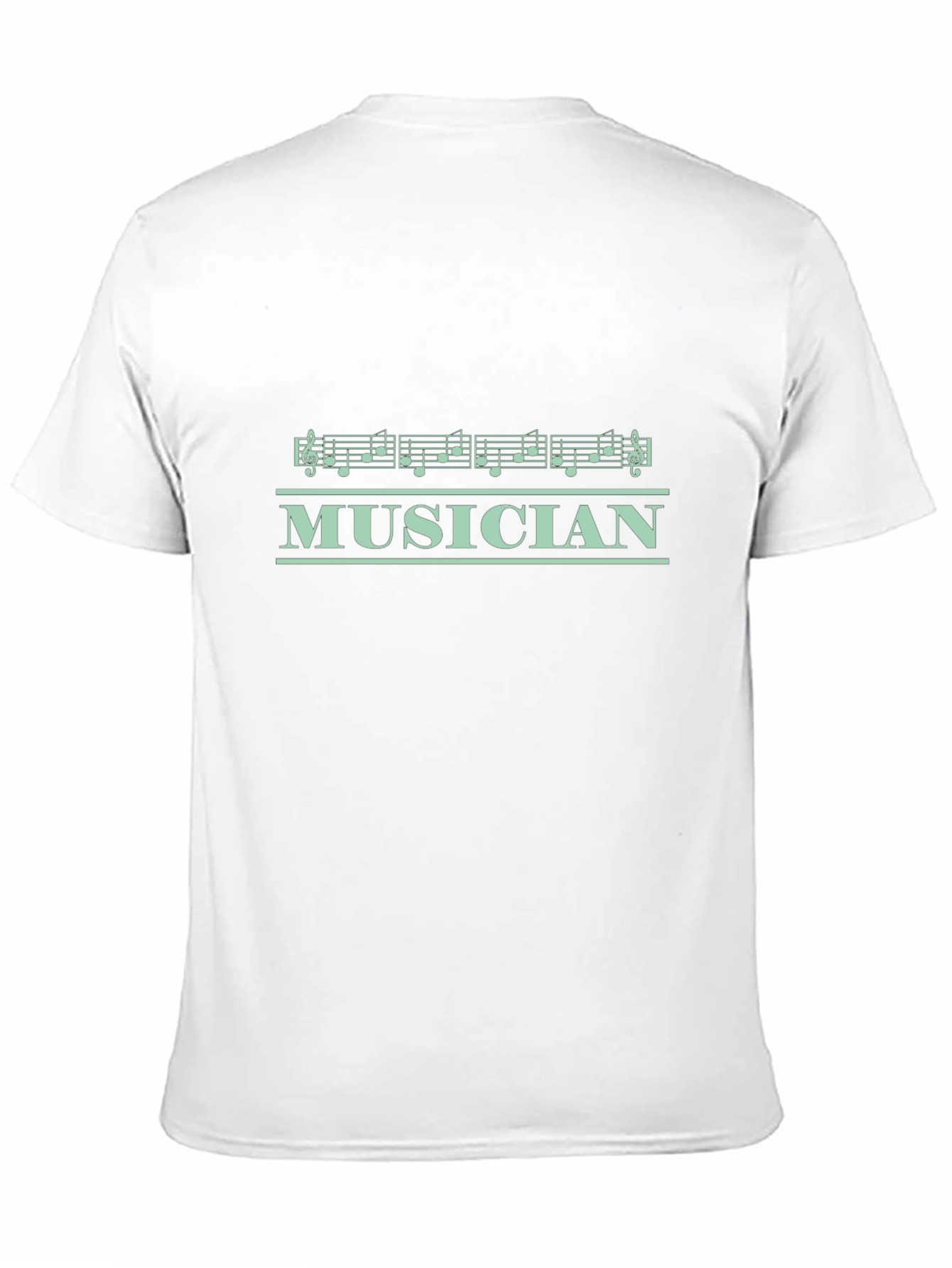 Musician Notes Black T-Shirt