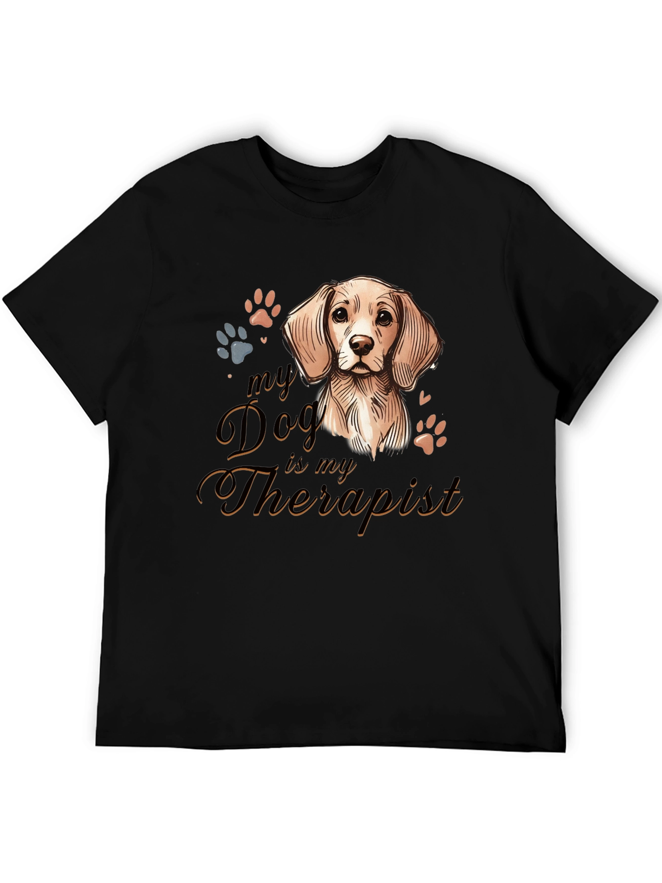 Dog Therapist T-Shirt |  Comfortable Cotton Tee