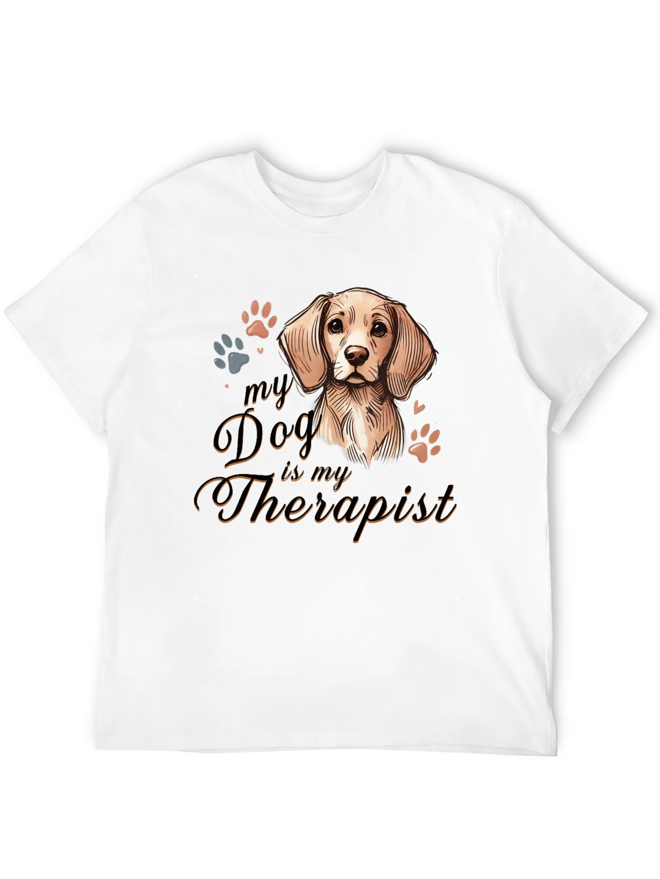 Dog Therapist T-Shirt |  Comfortable Cotton Tee