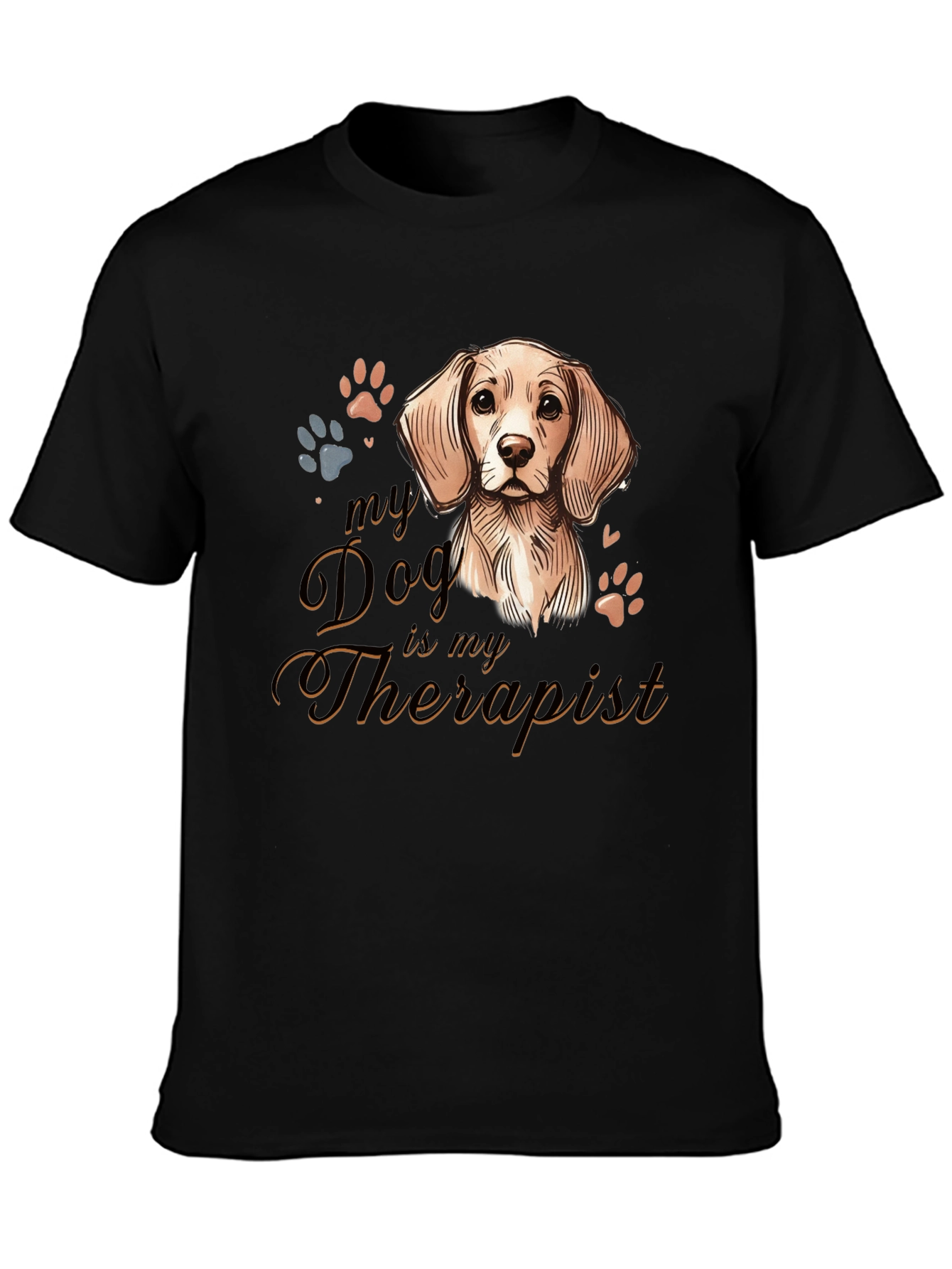 Dog Therapist T-Shirt |  Comfortable Cotton Tee