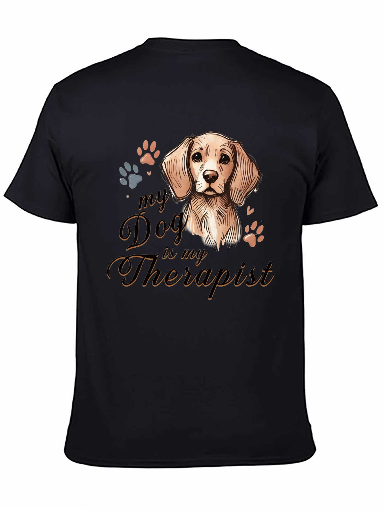 Dog Therapist T-Shirt |  Comfortable Cotton Tee