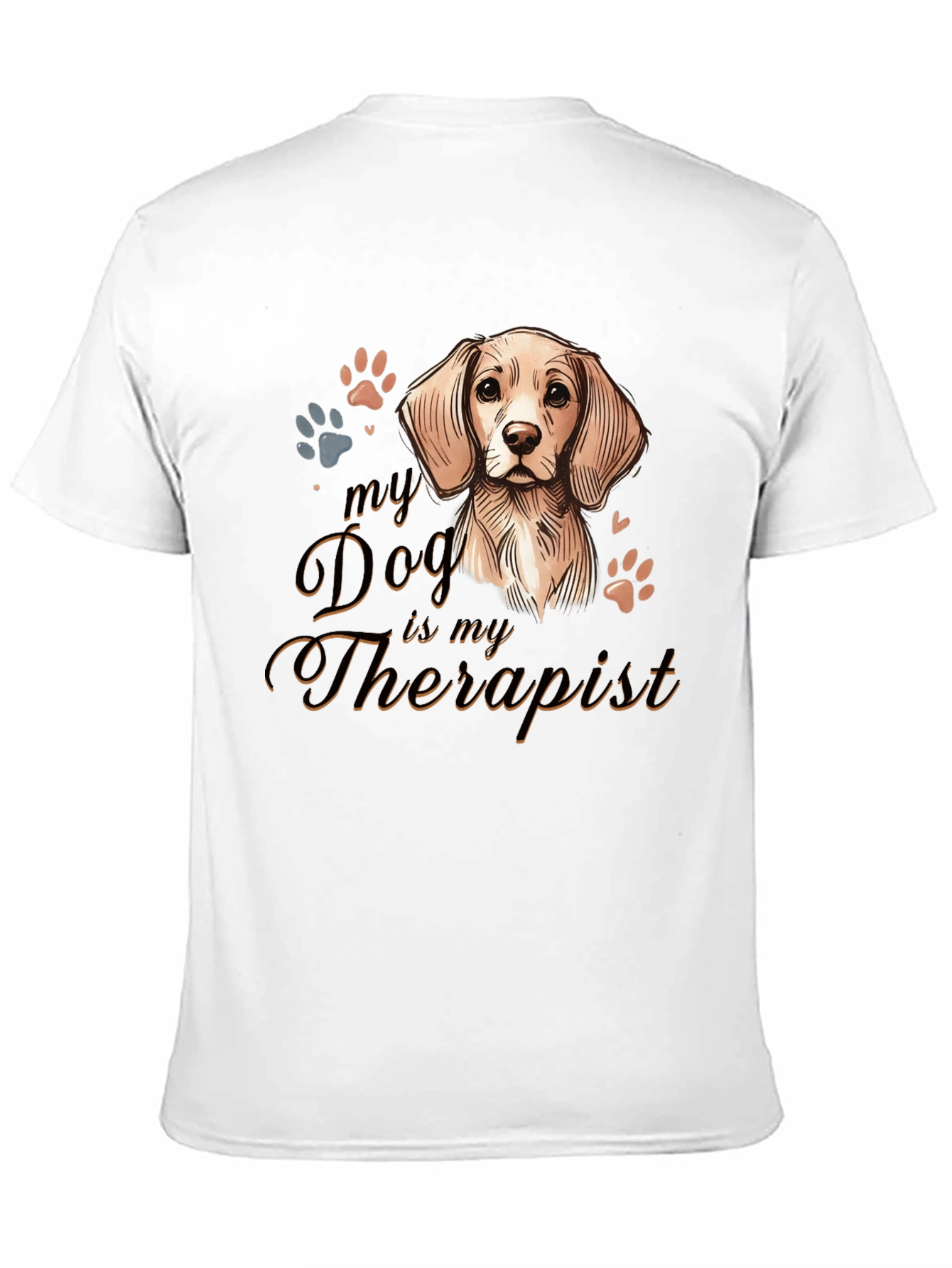 Dog Therapist T-Shirt |  Comfortable Cotton Tee