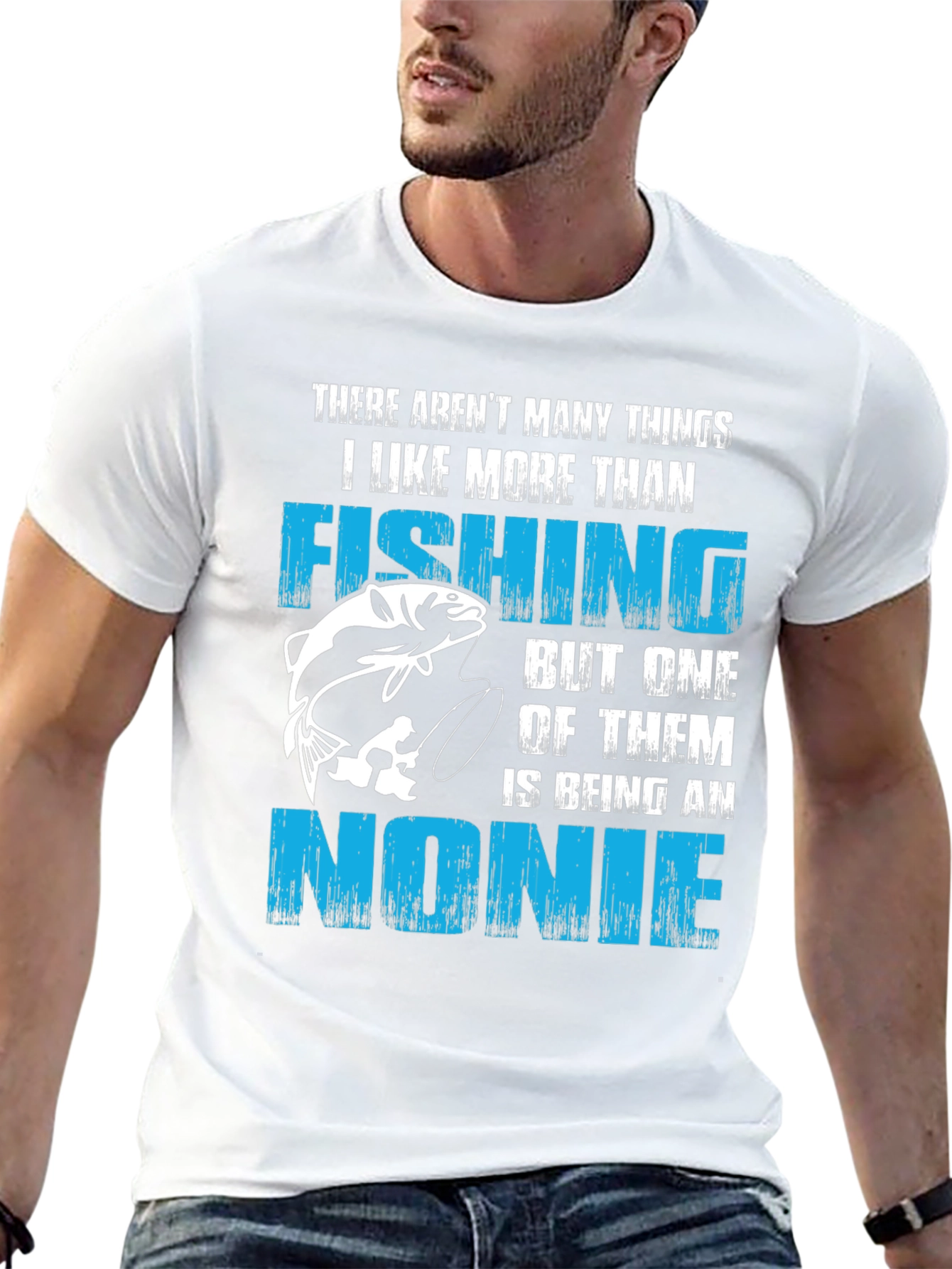 Fishing Nonie Graphic Tee