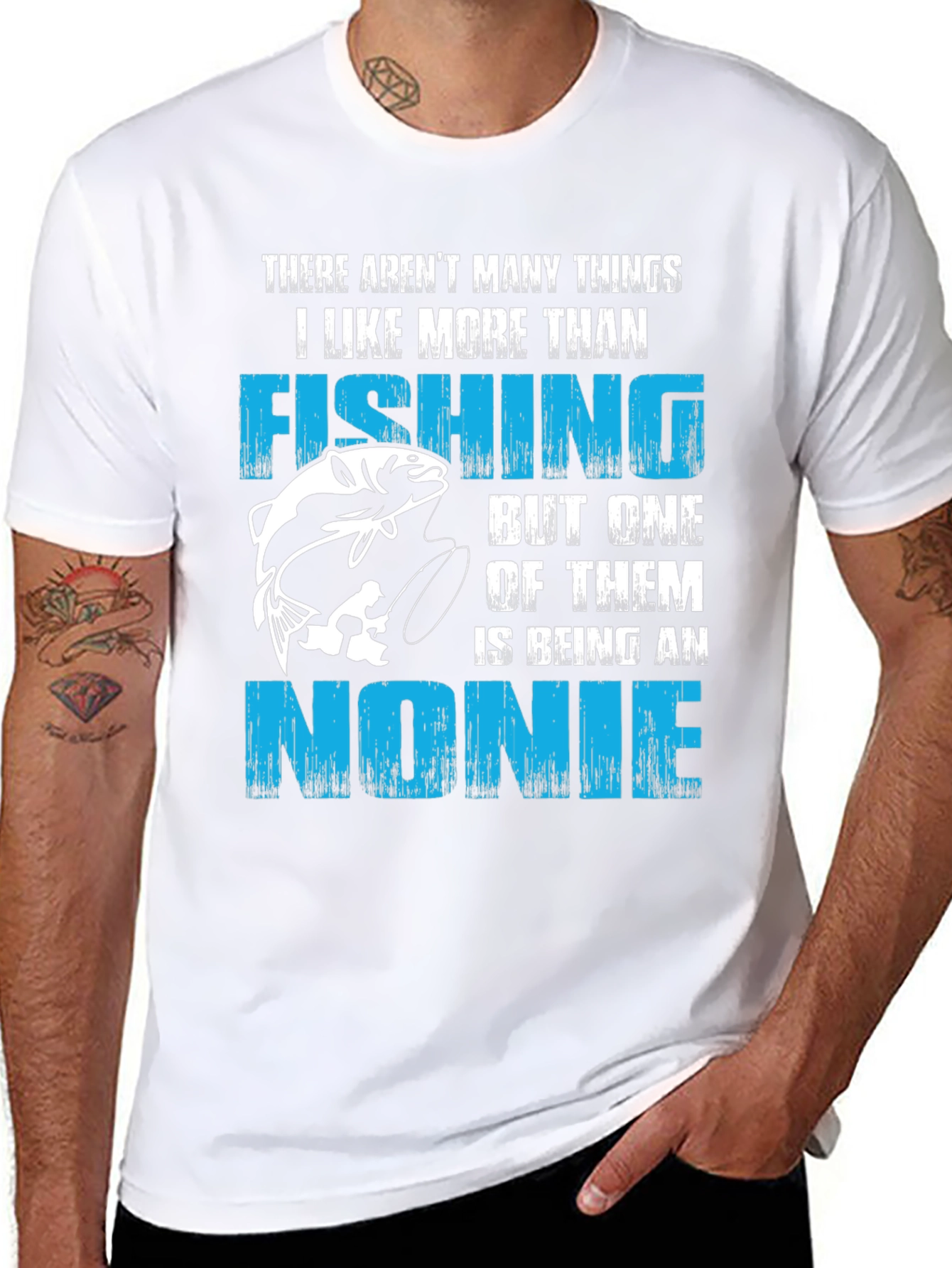 Fishing Nonie Graphic Tee