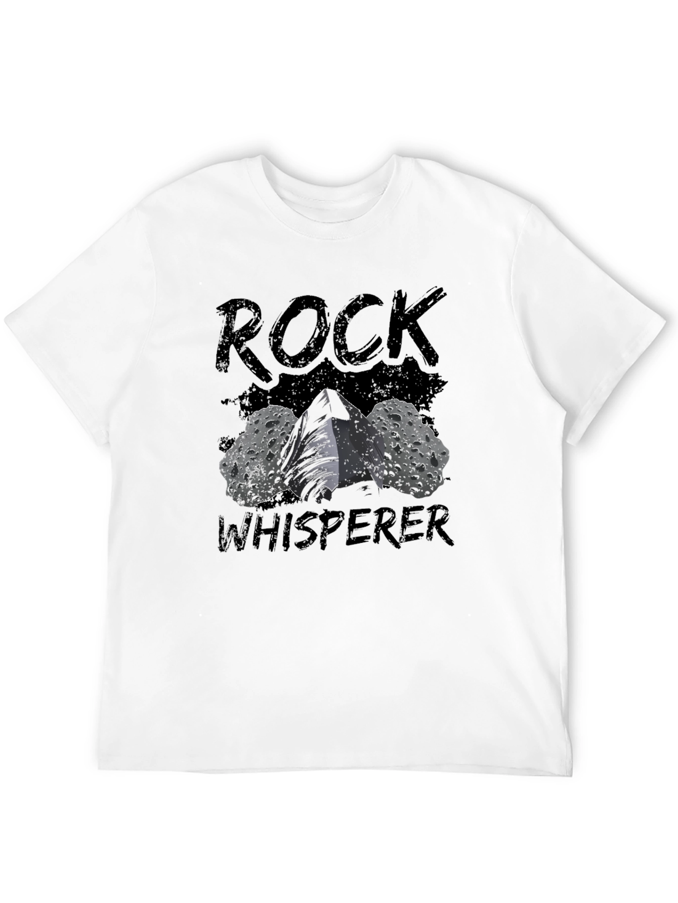 Rock Whisperer Graphic Tee - Black