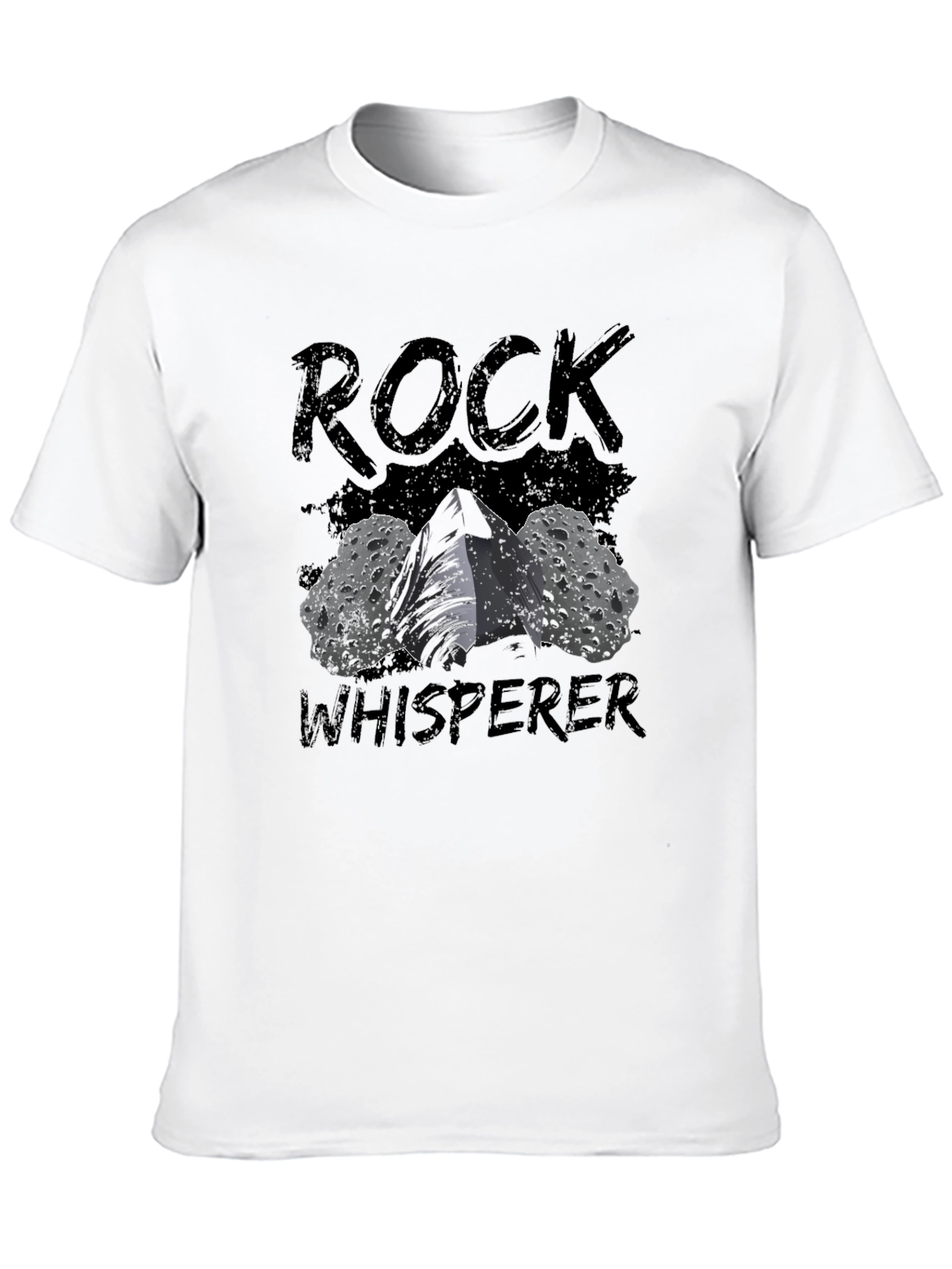 Rock Whisperer Graphic Tee - Black