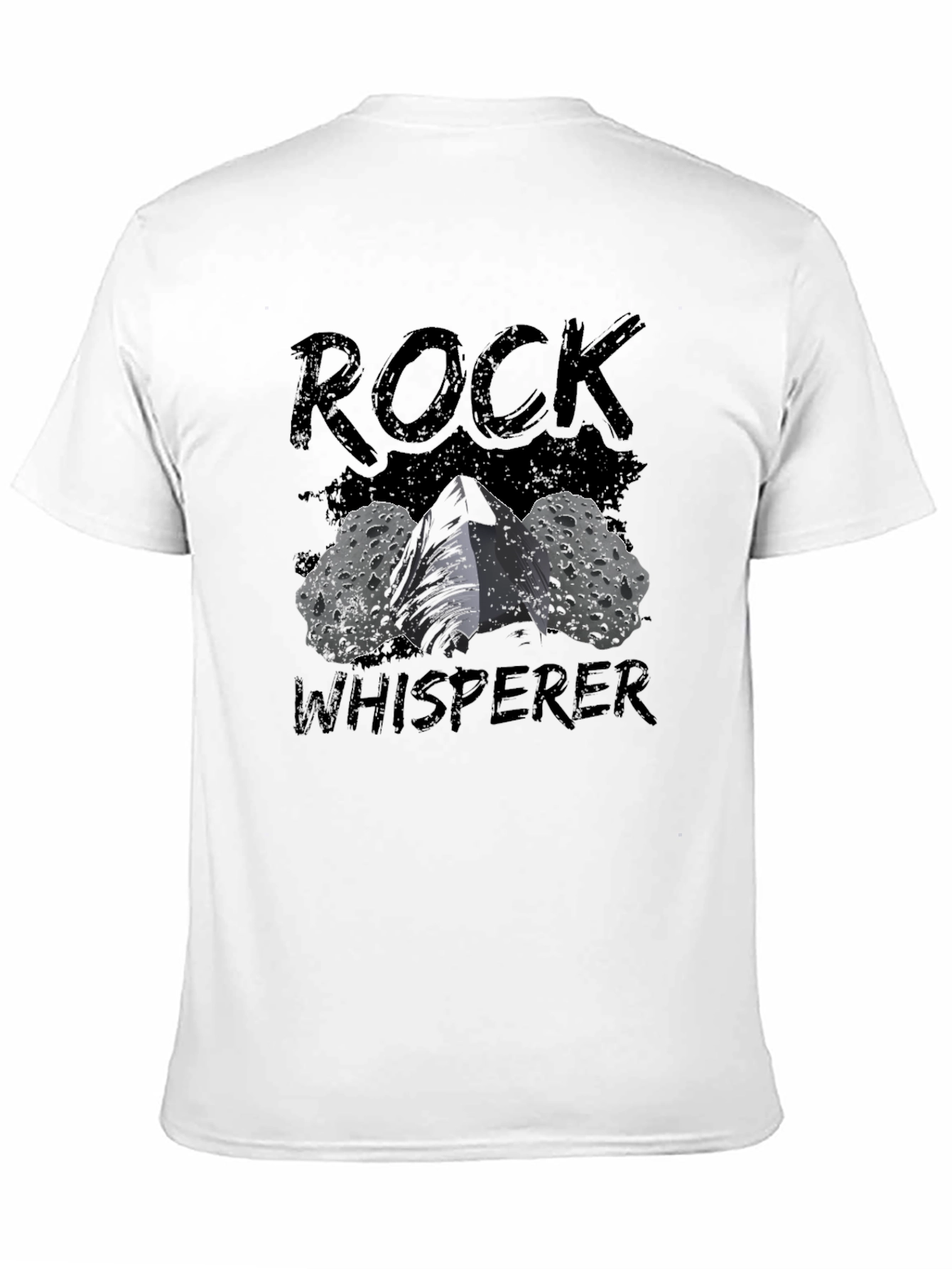 Rock Whisperer Graphic Tee - Black