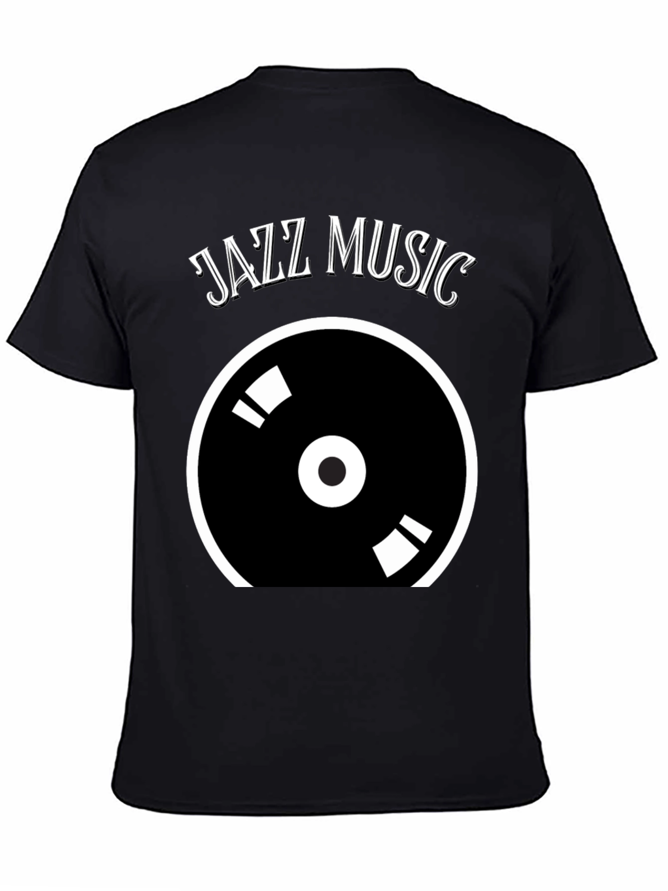 Jazz Music Vinyl Record Graphic Tee