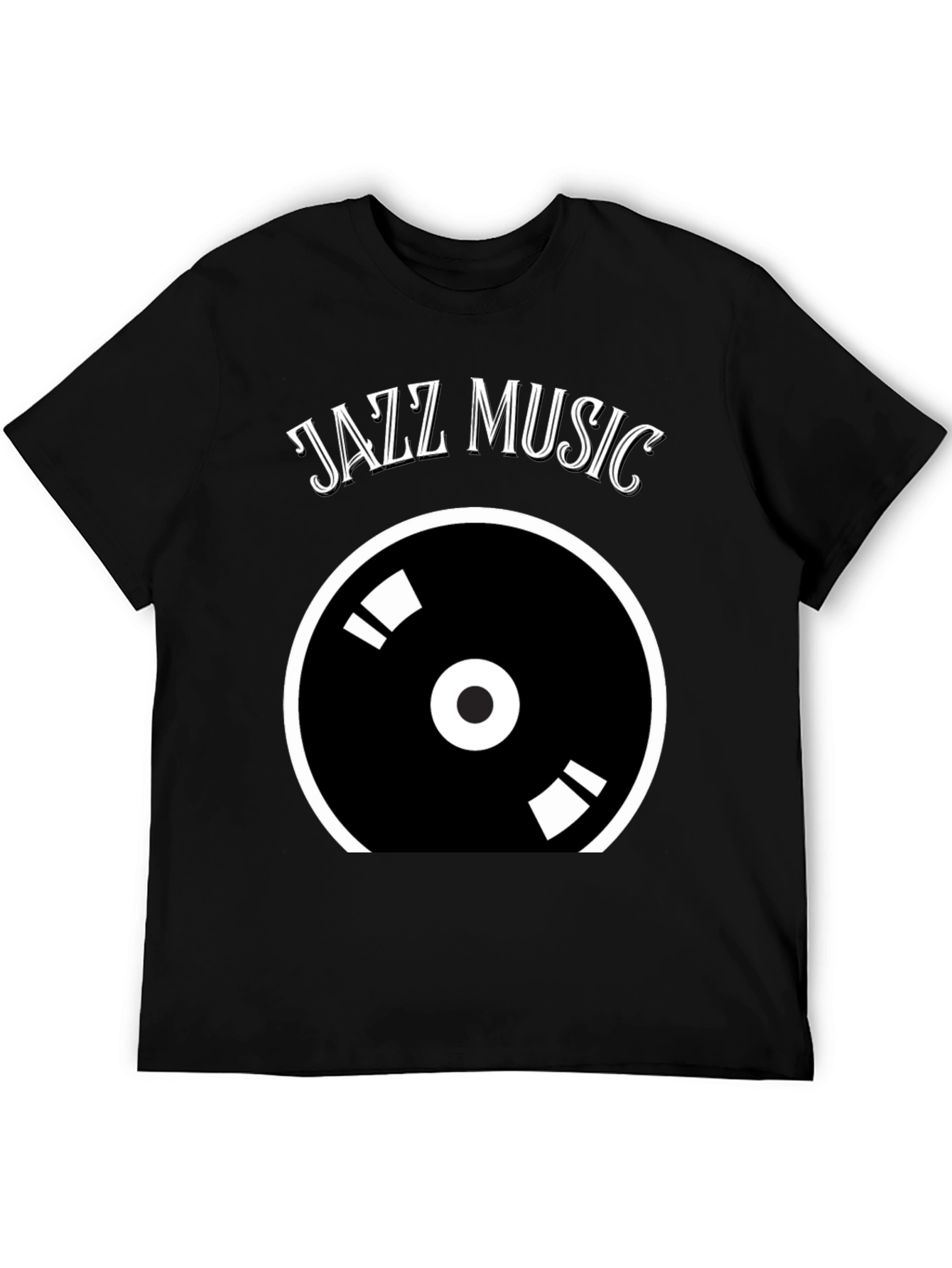 Jazz Music Vinyl Record Graphic Tee