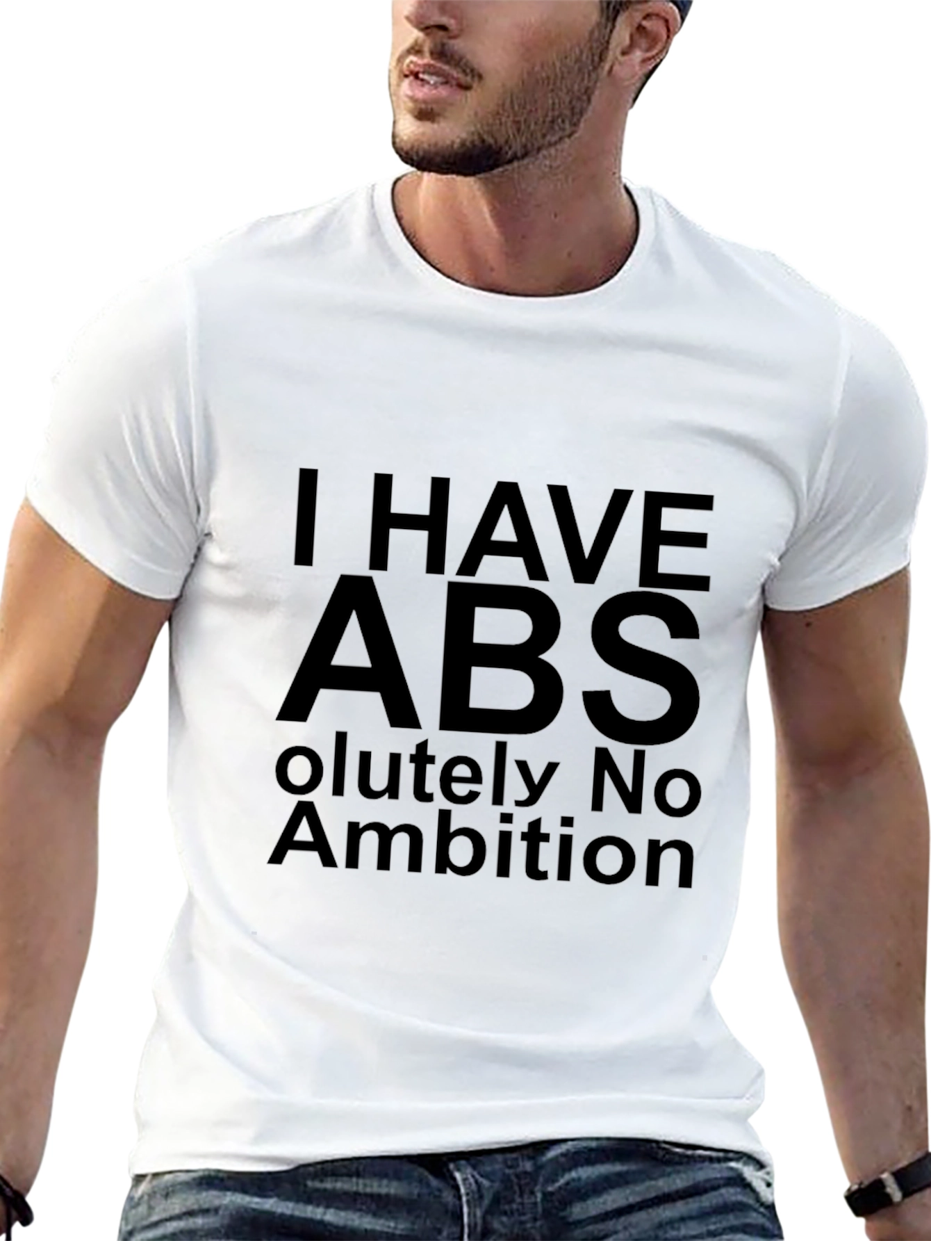 I Have Abs T-Shirt - Humor Graphic Tee