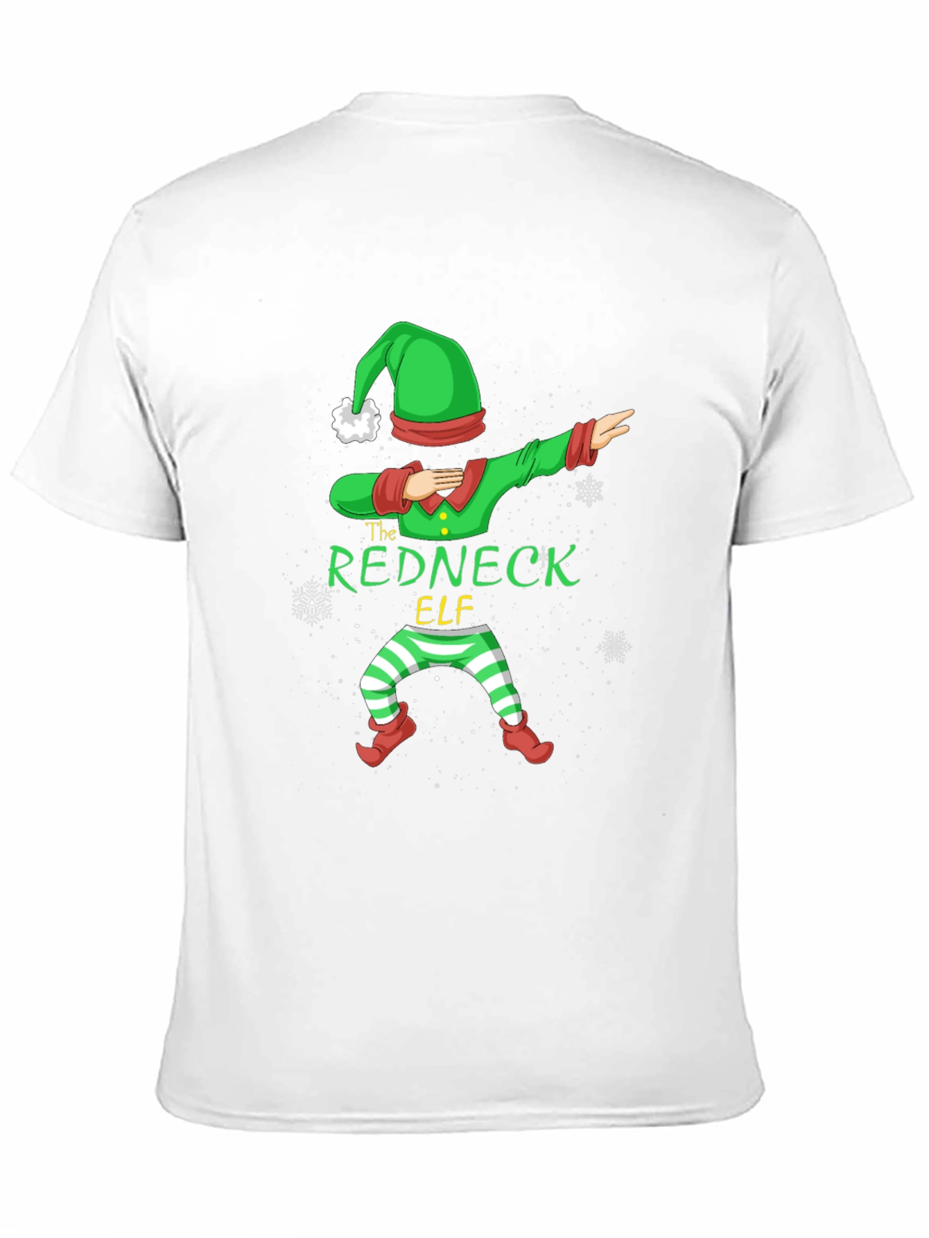 Redneck Elf Dabbing Graphic Tee