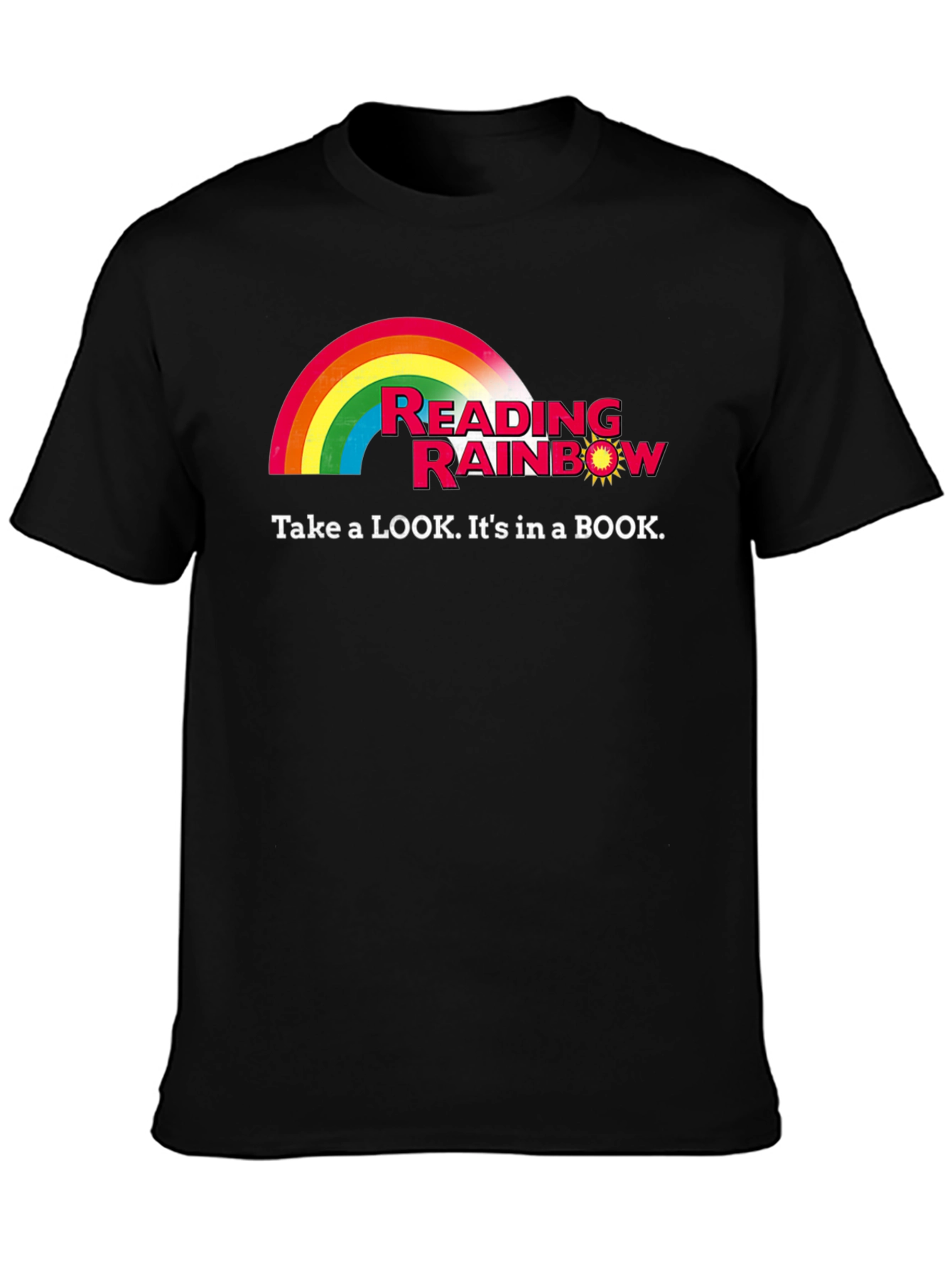 Reading Rainbow Graphic T-Shirt - Take a LOOK
