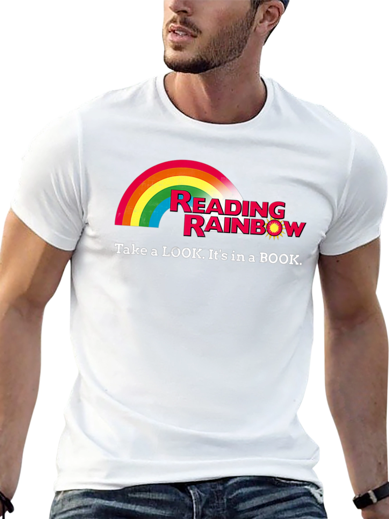 Reading Rainbow Graphic T-Shirt - Take a LOOK