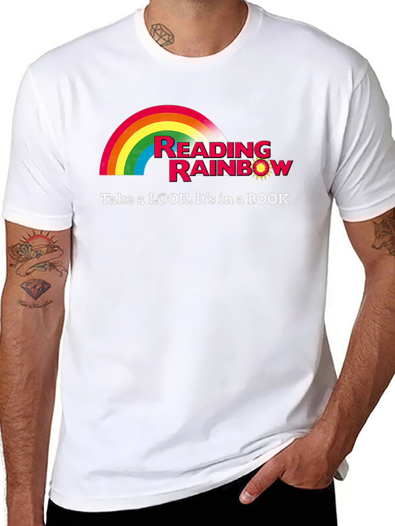 Reading Rainbow Graphic T-Shirt - Take a LOOK