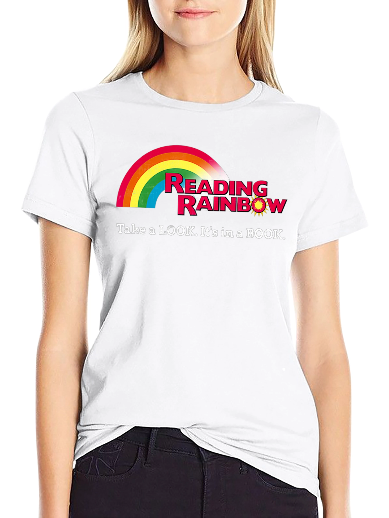 Reading Rainbow Graphic T-Shirt - Take a LOOK