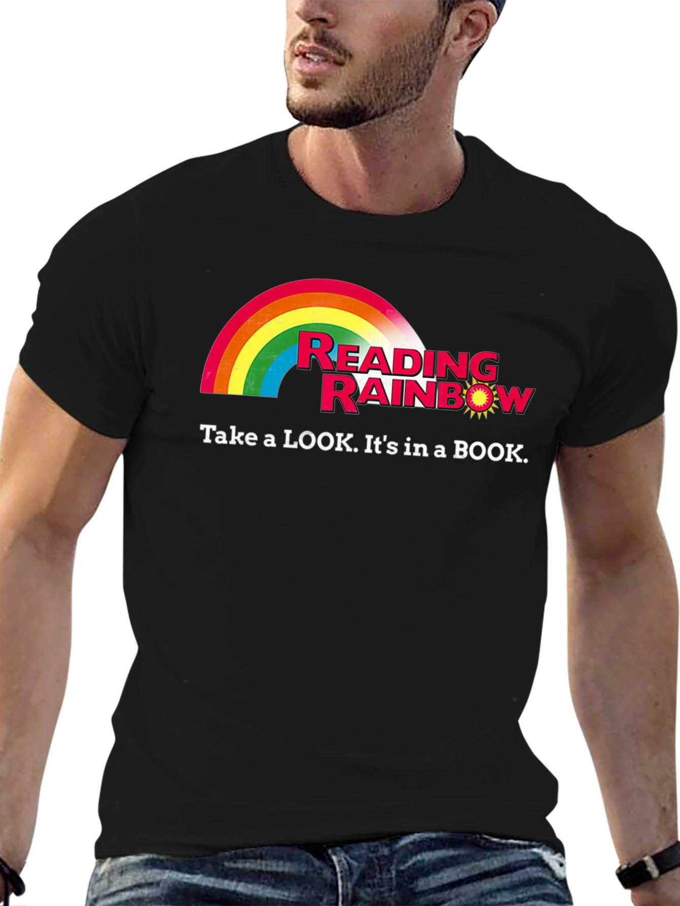 Reading Rainbow Graphic T-Shirt - Take a LOOK